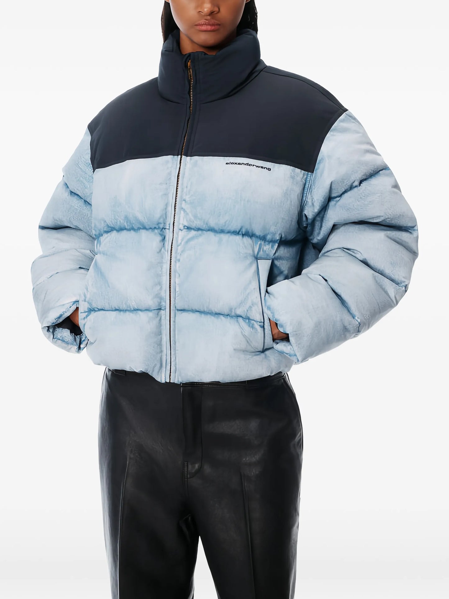 quilted puffer jacket