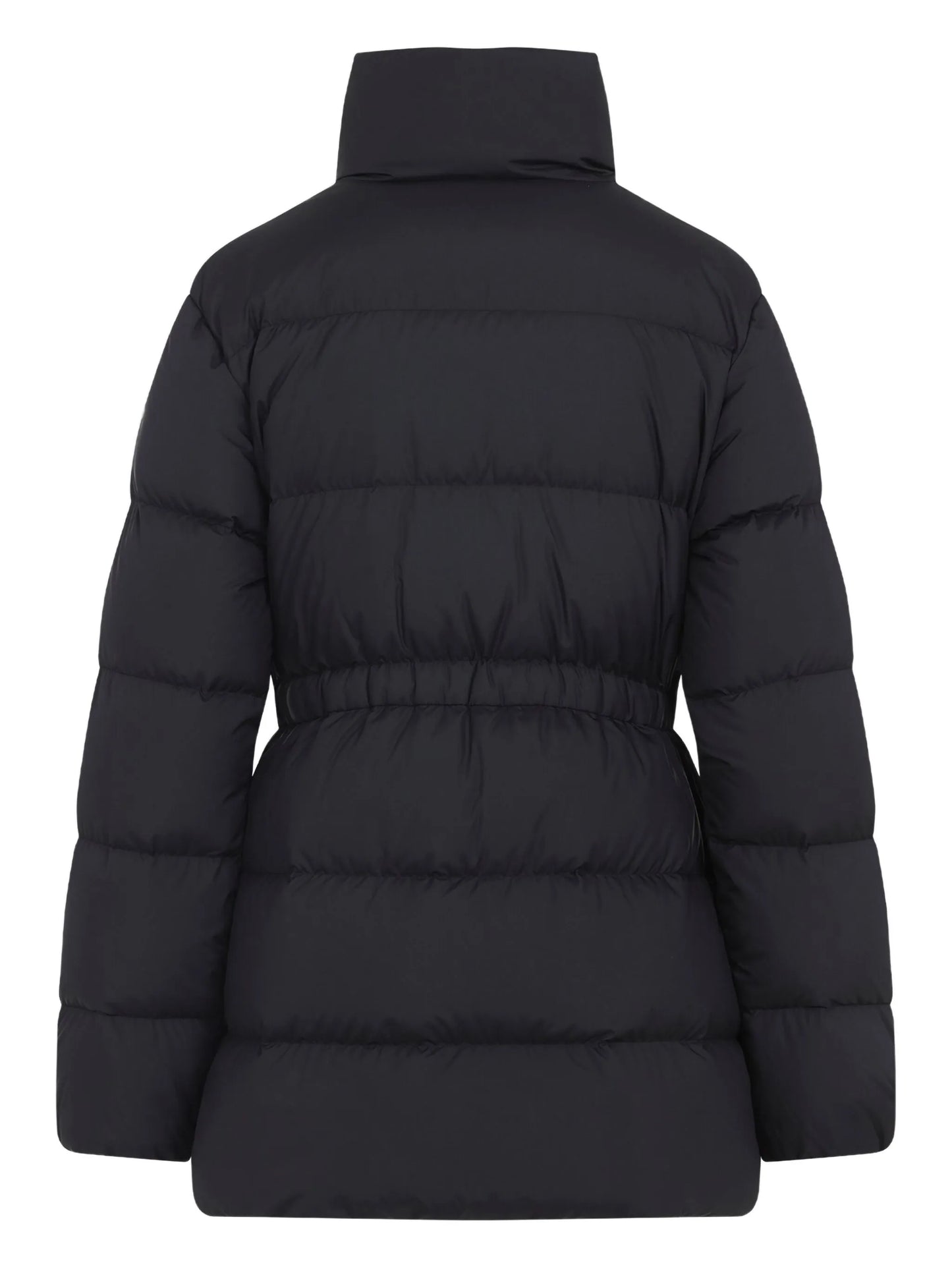 high-neck puffer jacket