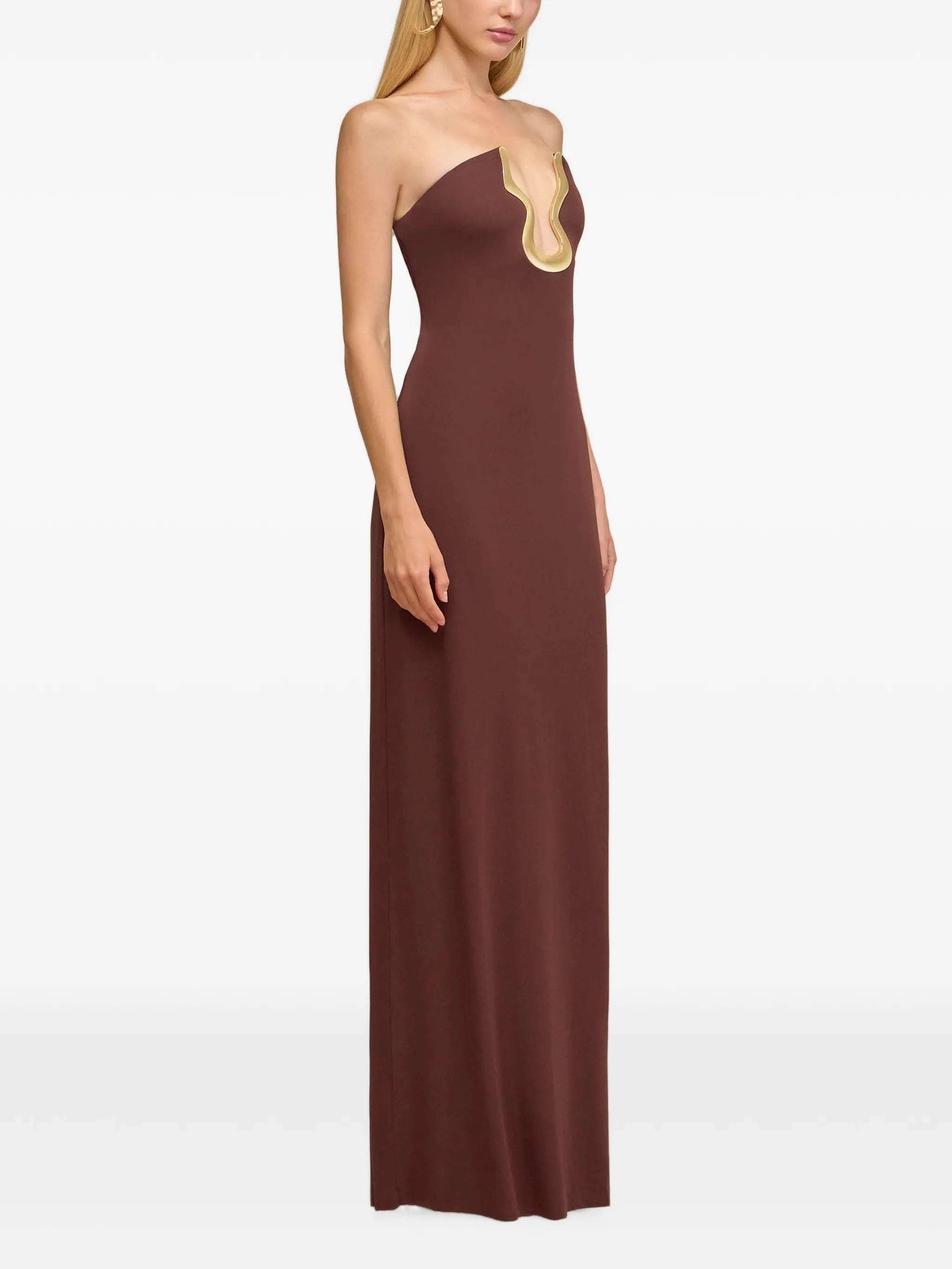 April cut-out maxi dress