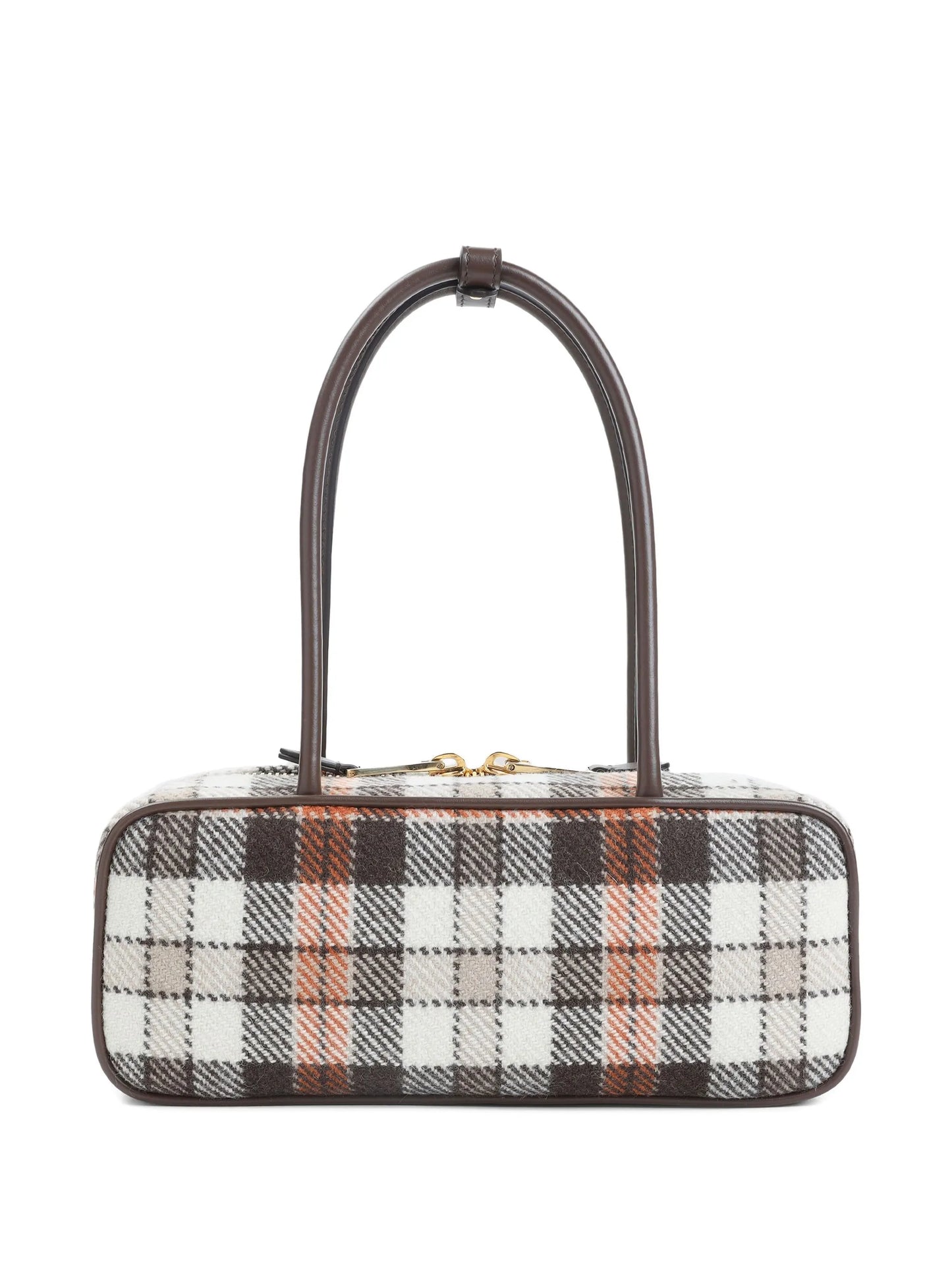 Miu Miu Beau Tartan Shoulder Bag