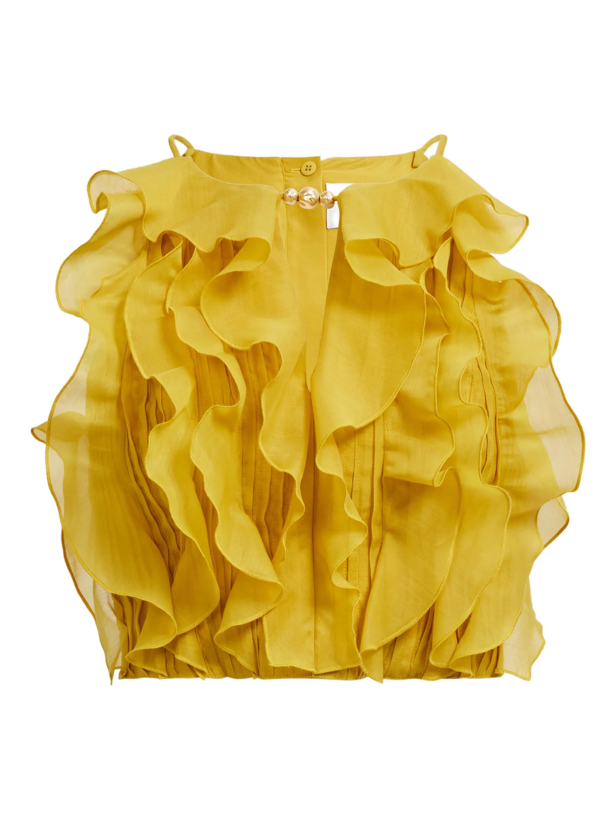 Cleo ruffled top
