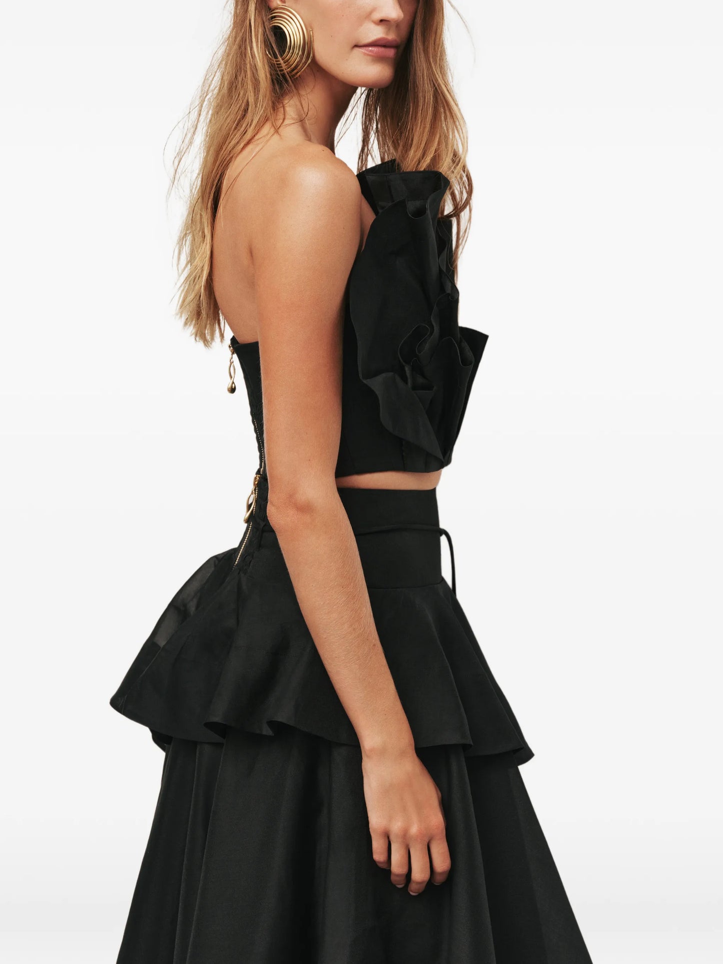 Selestia ruffled top