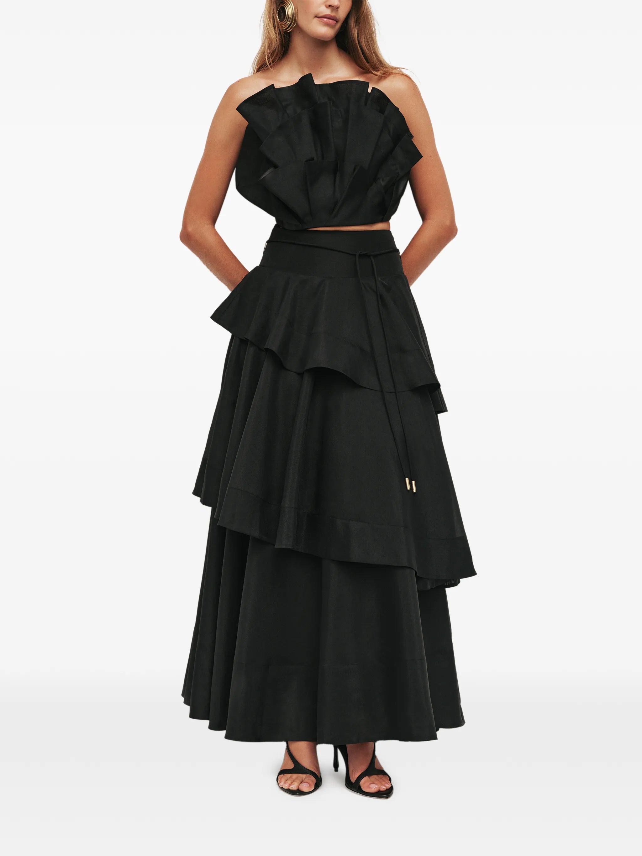 Selestia ruffled top