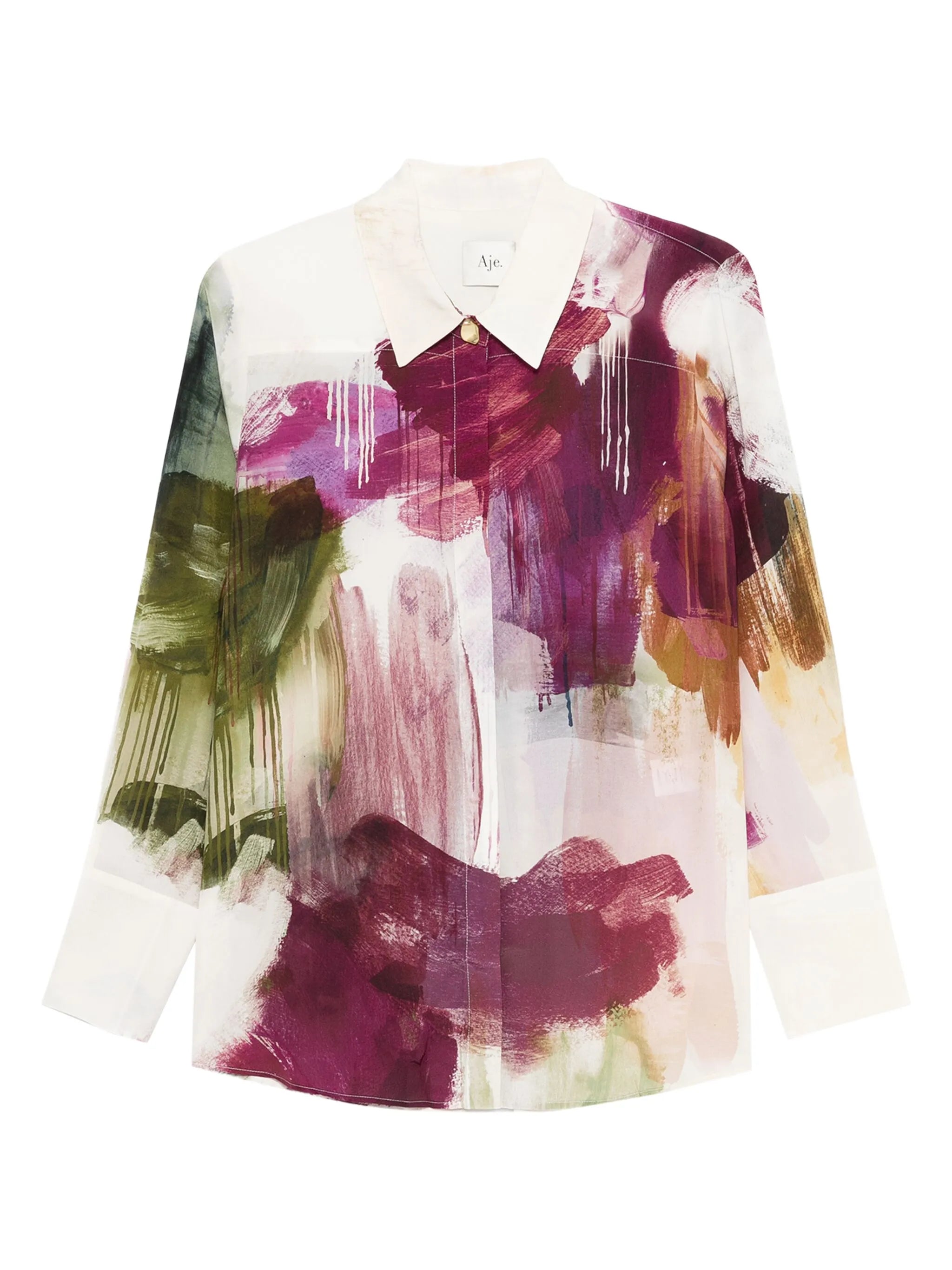 Atomic floral-print shirt