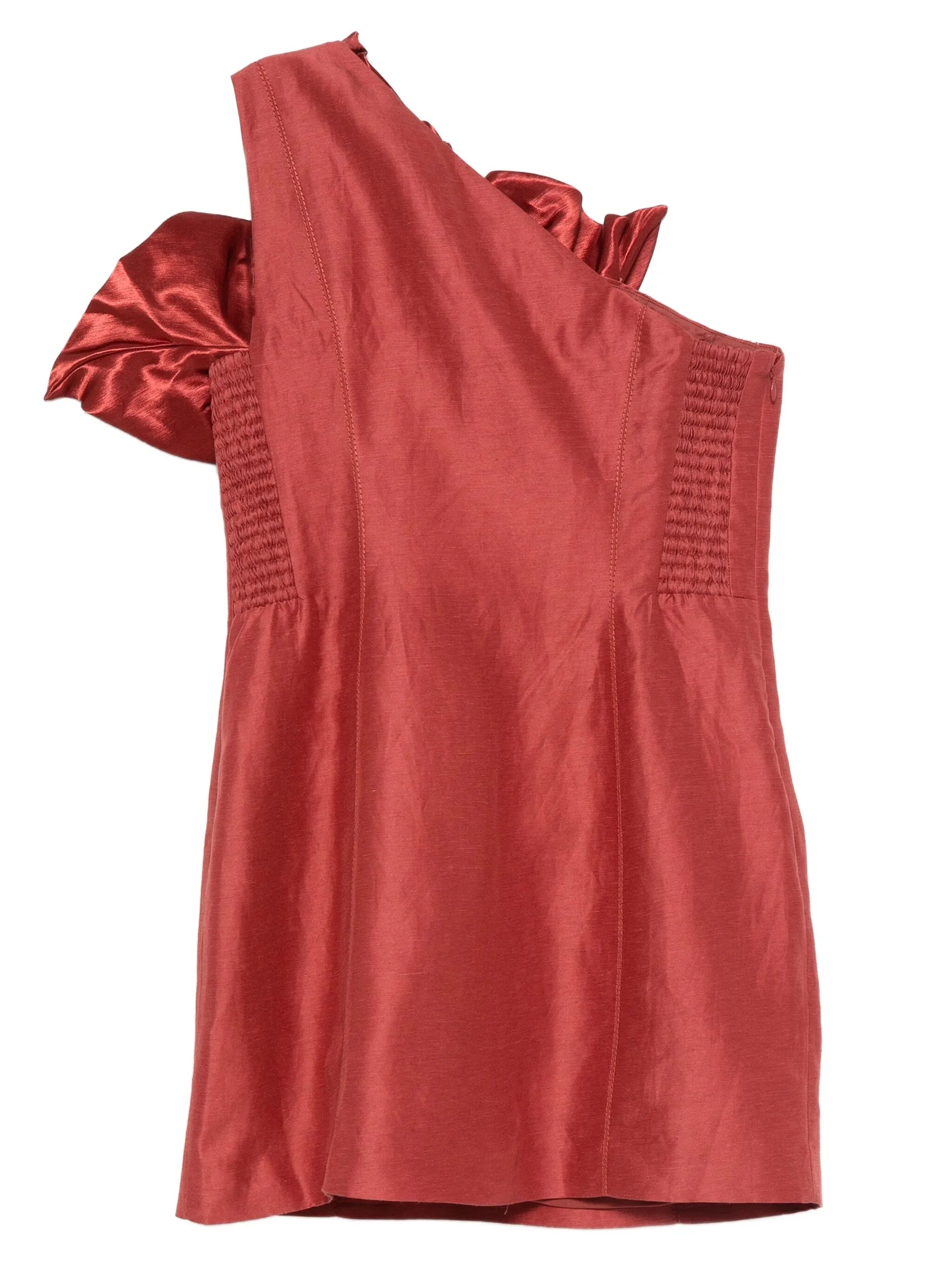 Isla floral-detail mini dress