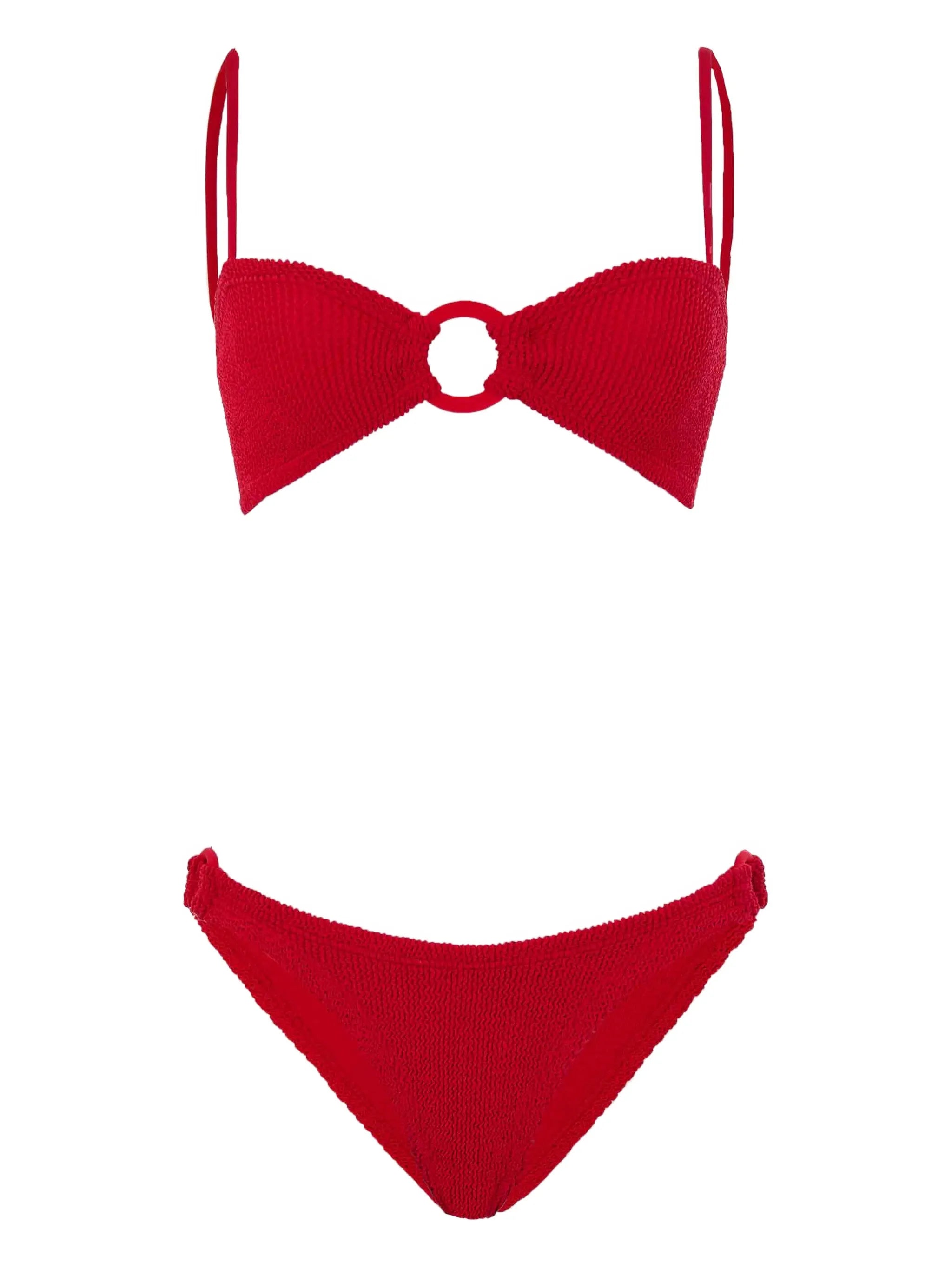 Misty hoop-detail bikini