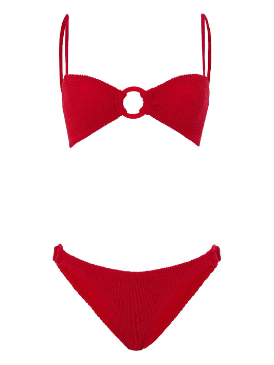 Misty hoop-detail bikini