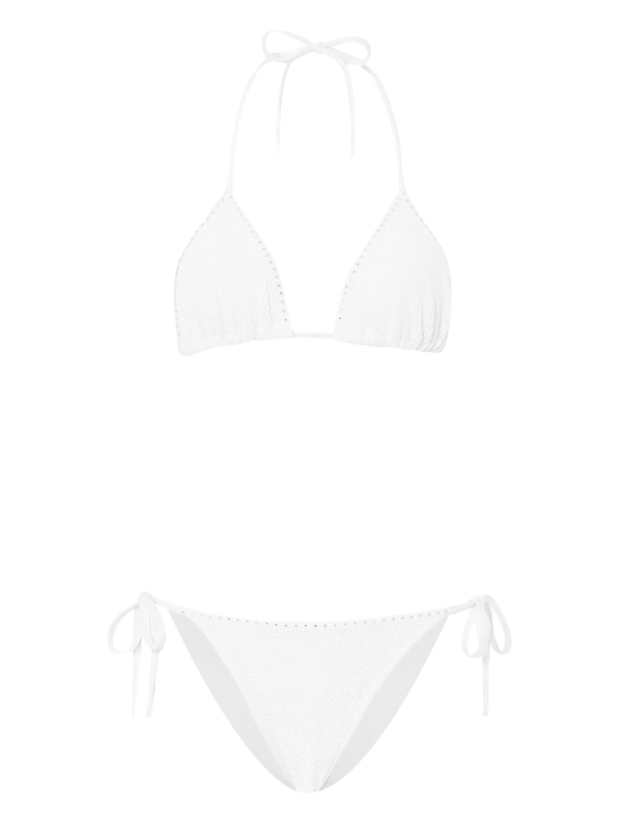 Gina Swarovski® crystal-embellished bikini set