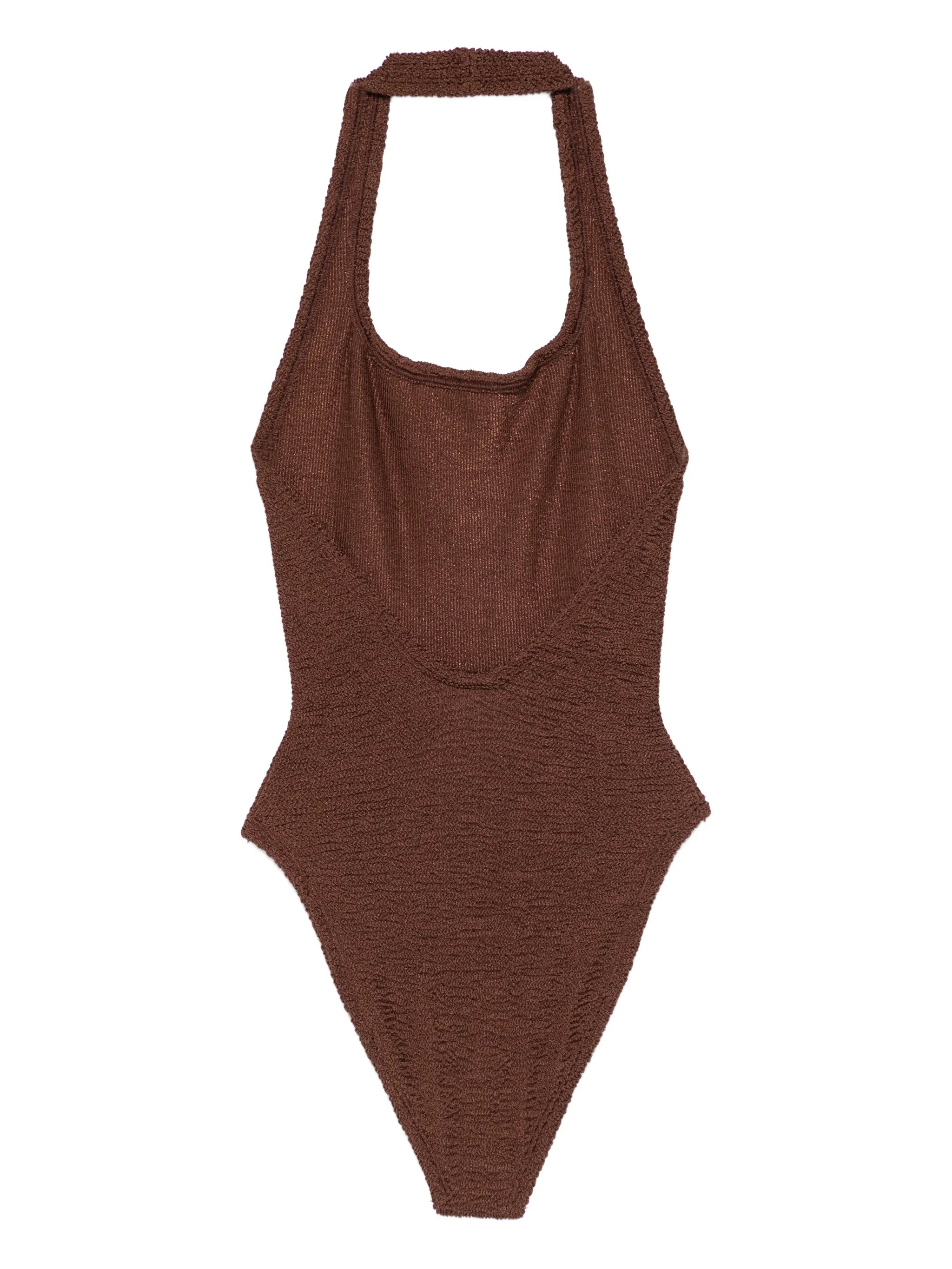 Sandy halterneck swimsuit