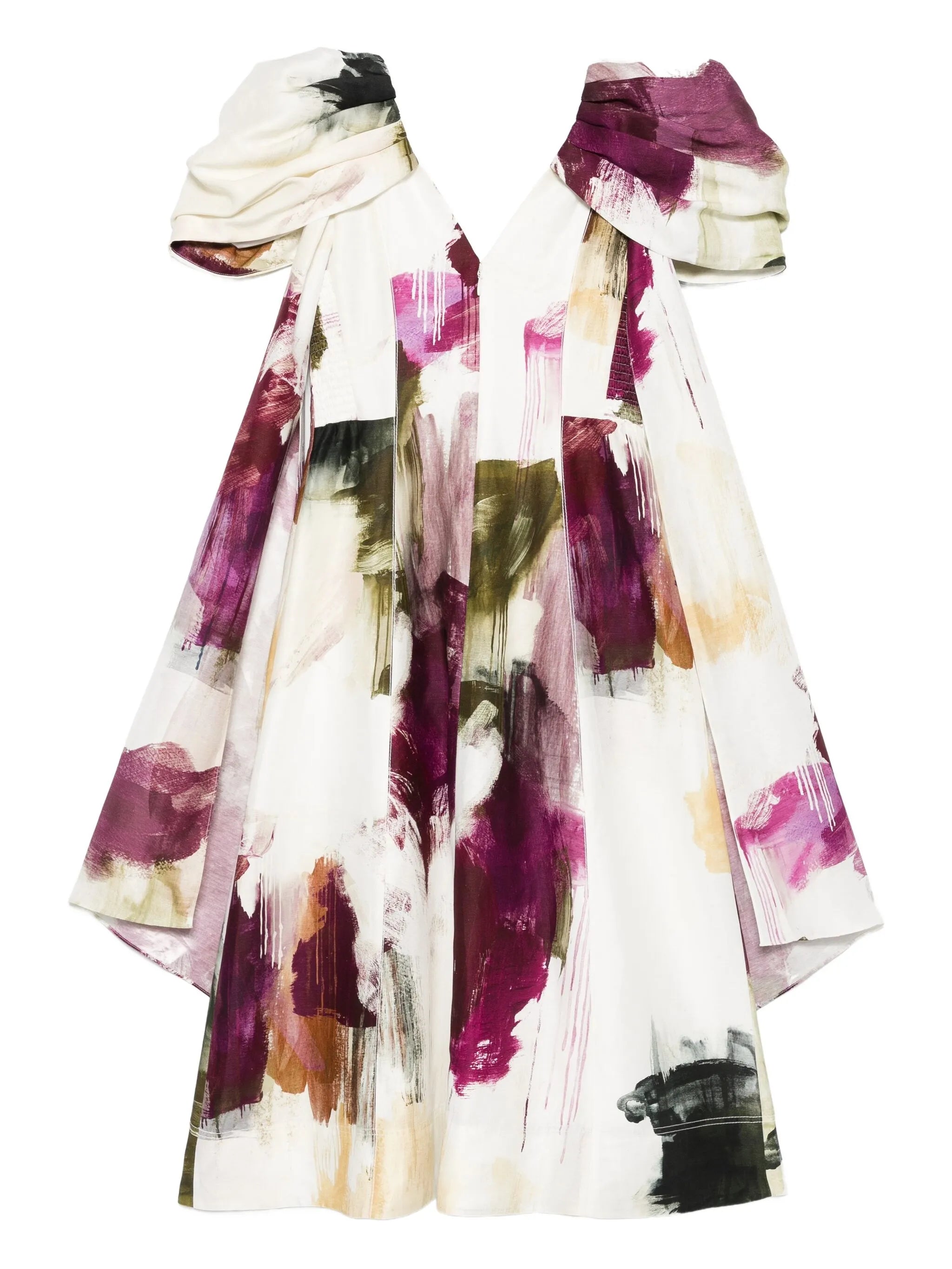 Bisou ruffled midi dress