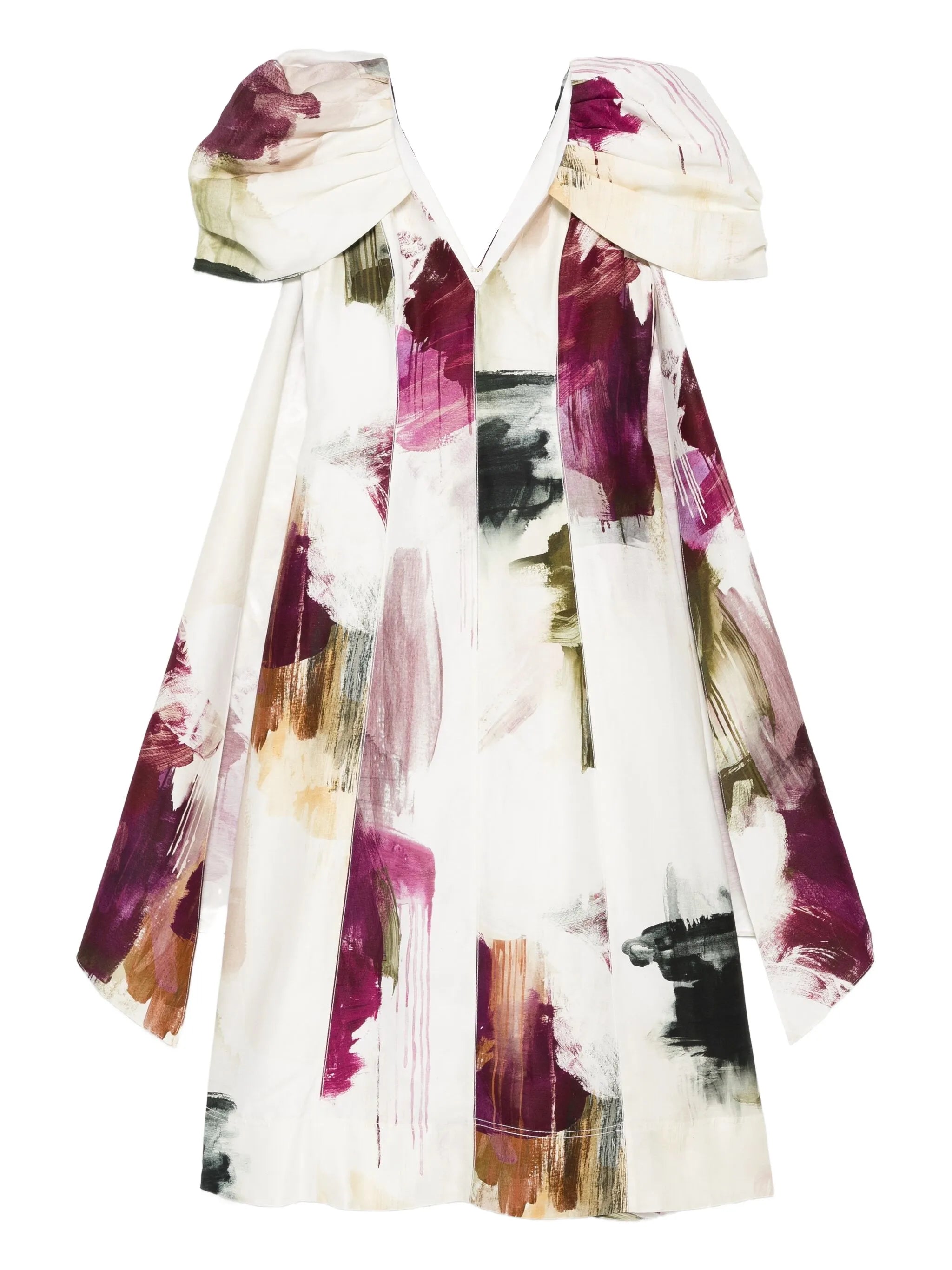 Bisou ruffled midi dress