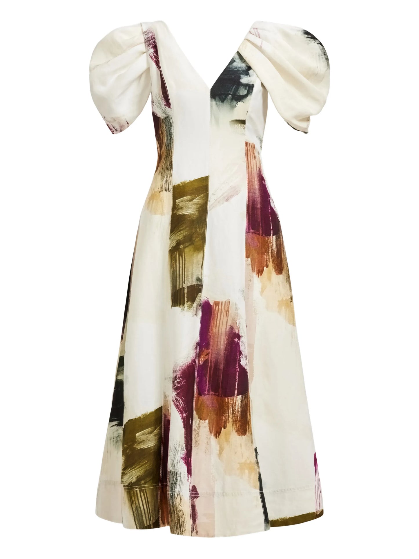 Bisou ruffled midi dress