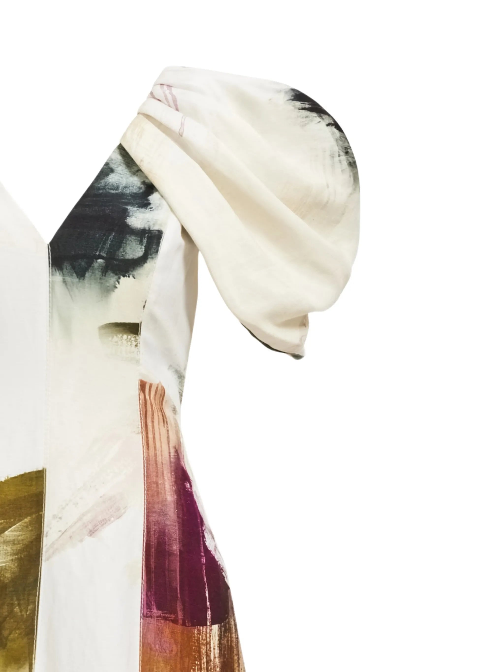 Bisou ruffled midi dress