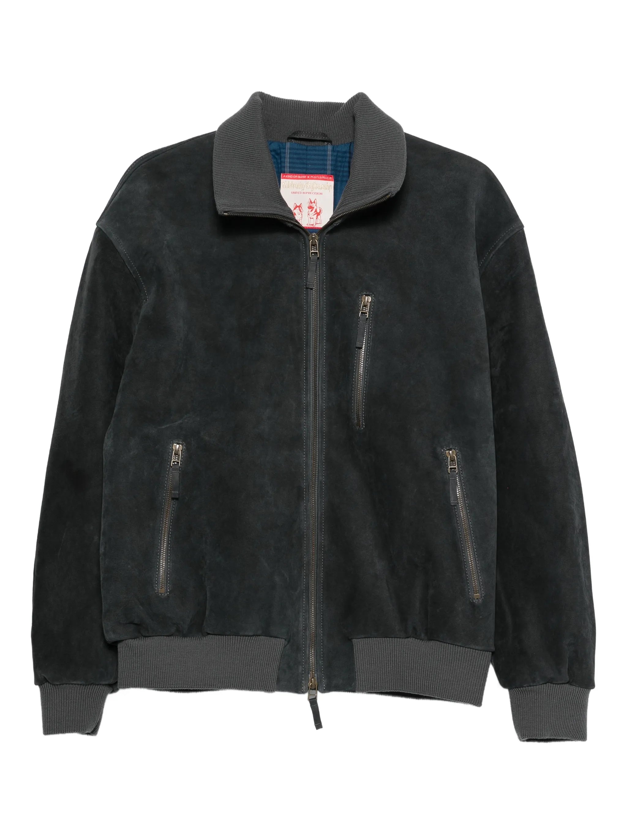 suede bomber jacket