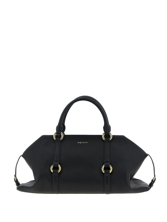 Farrington ring-detail leather tote bag