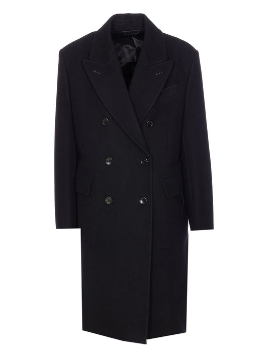 double-breasted coat