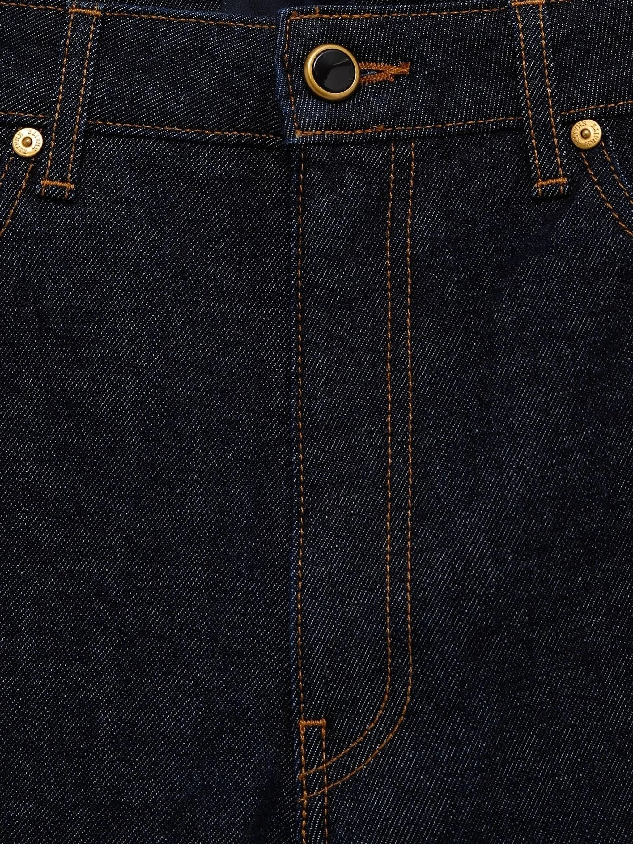 button-embellishment jeans