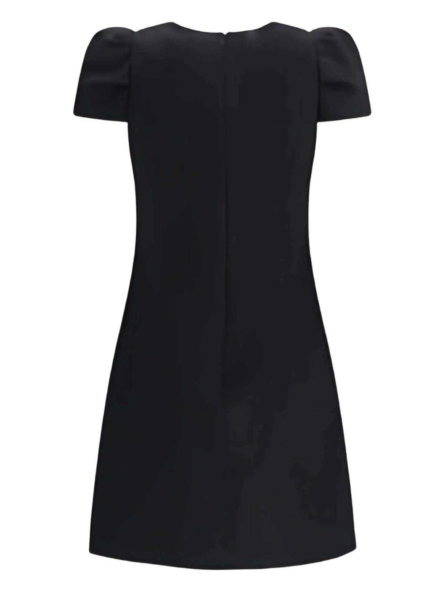 puff-sleeves day dress
