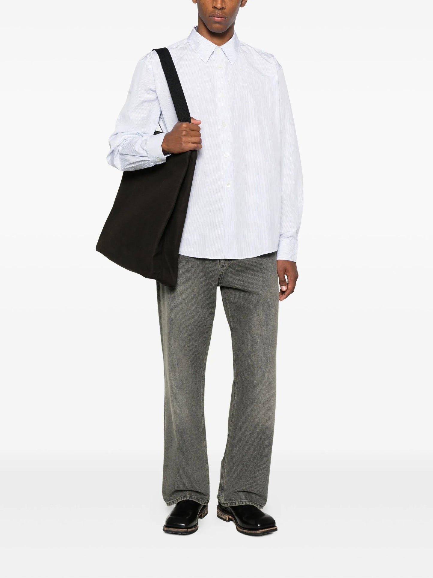 pinstripe cotton shirt