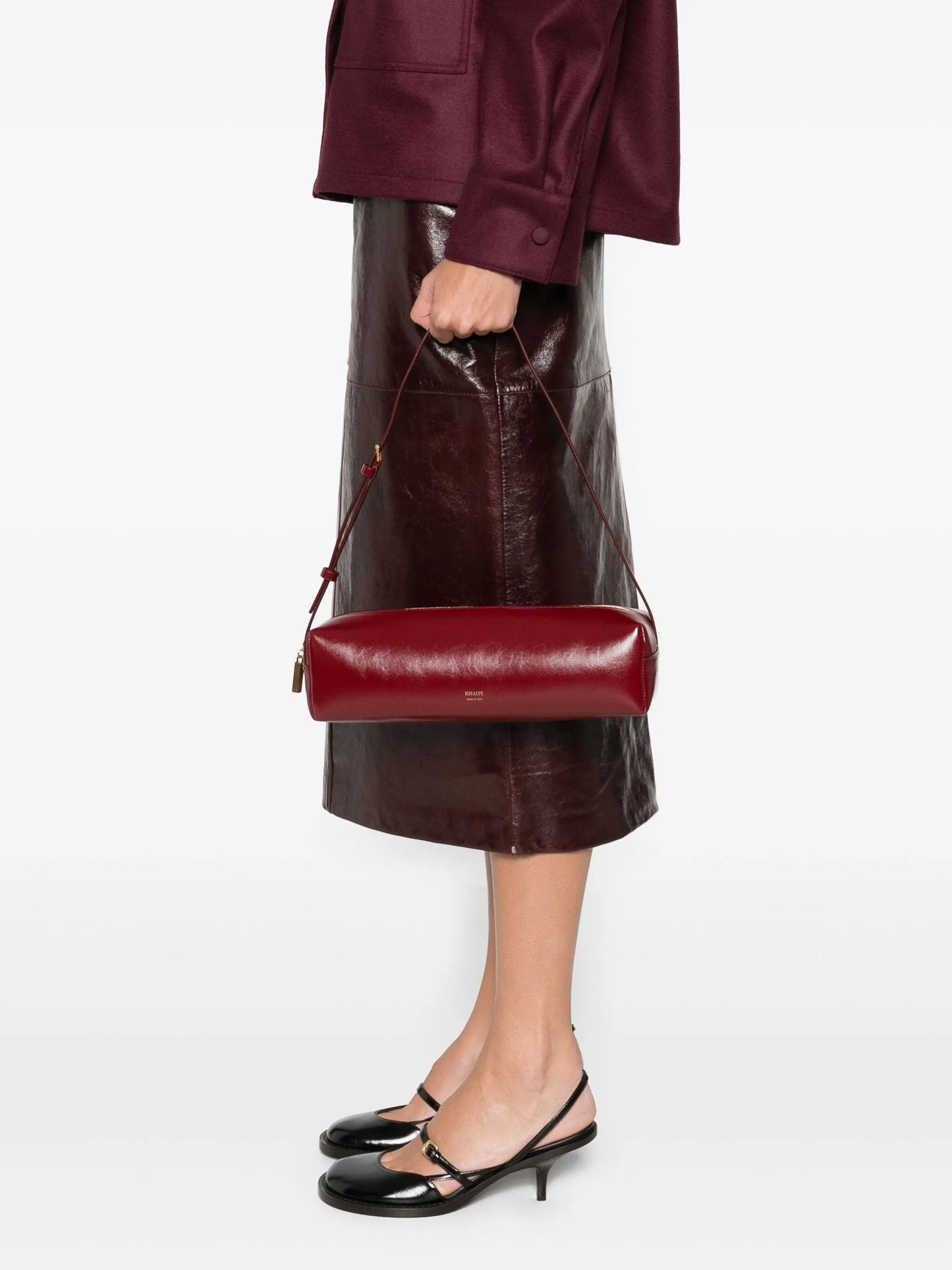 Kye cylindrical shoulder bag