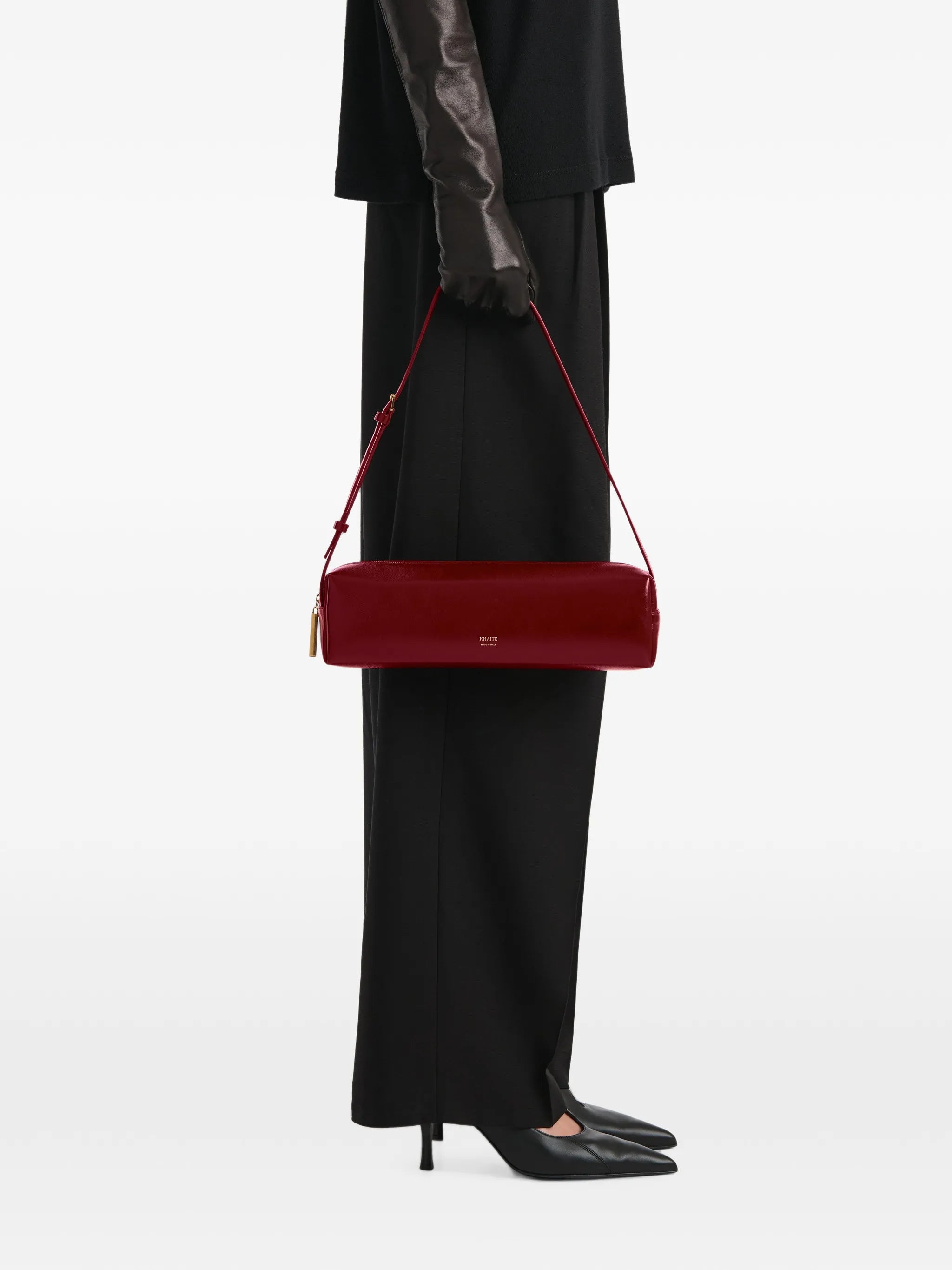 Kye cylindrical shoulder bag