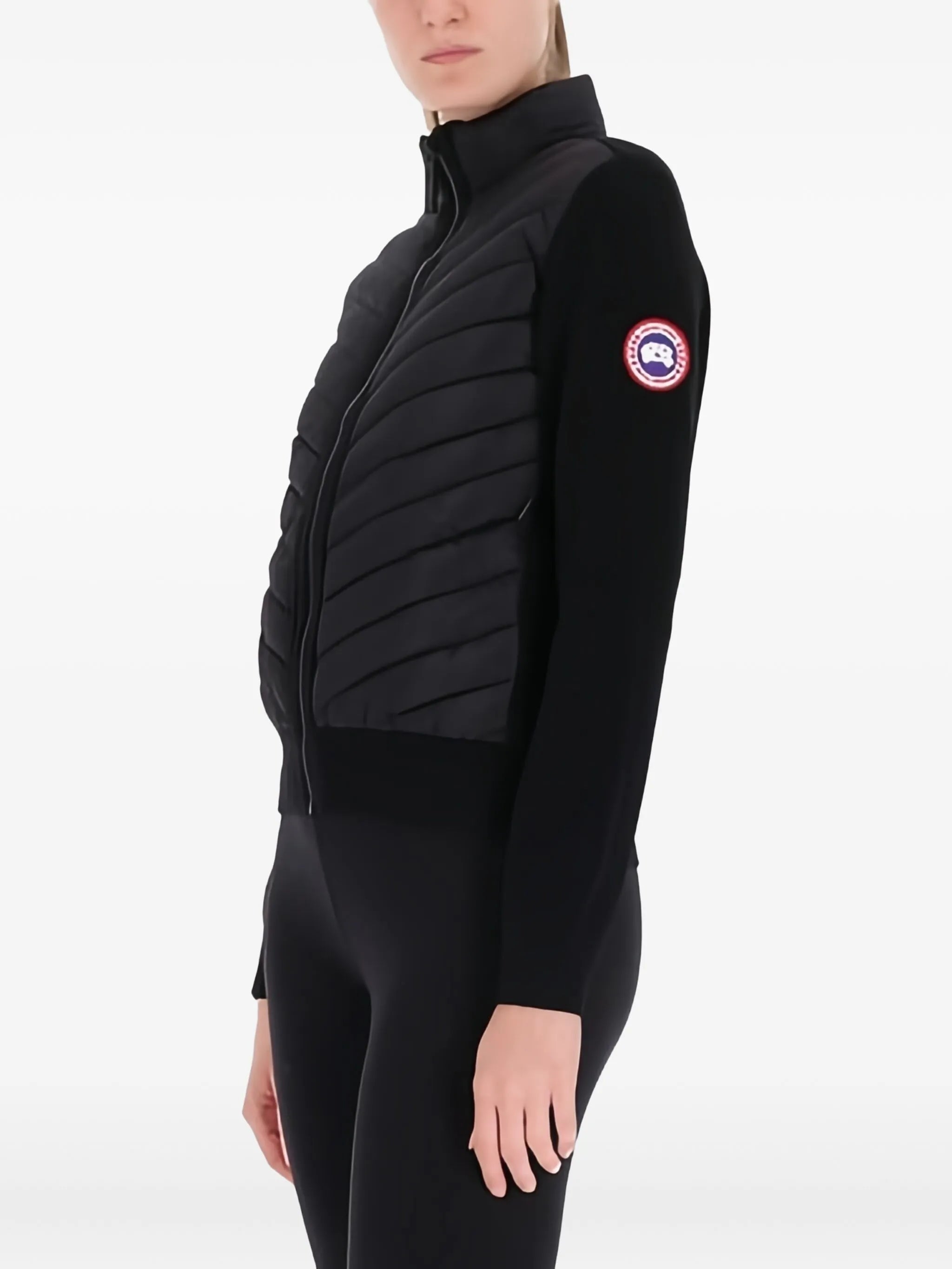 Hybridge knit jacket