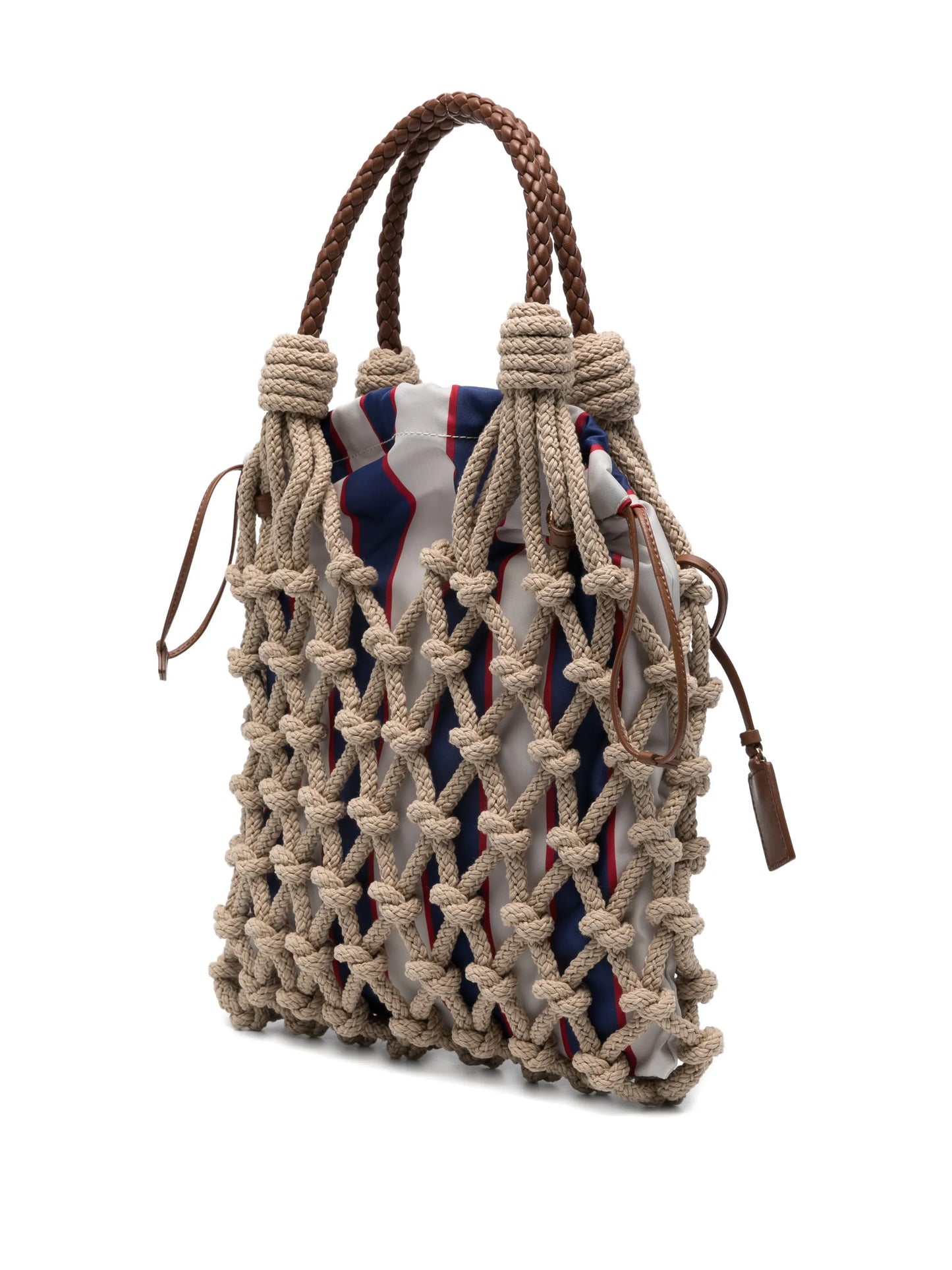 medium Noué macramé tote bag