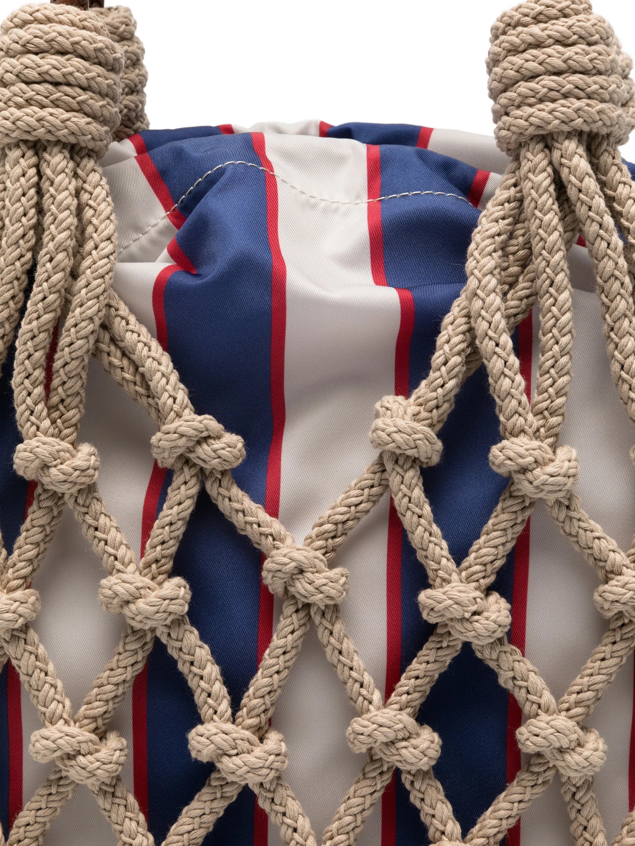 medium Noué macramé tote bag