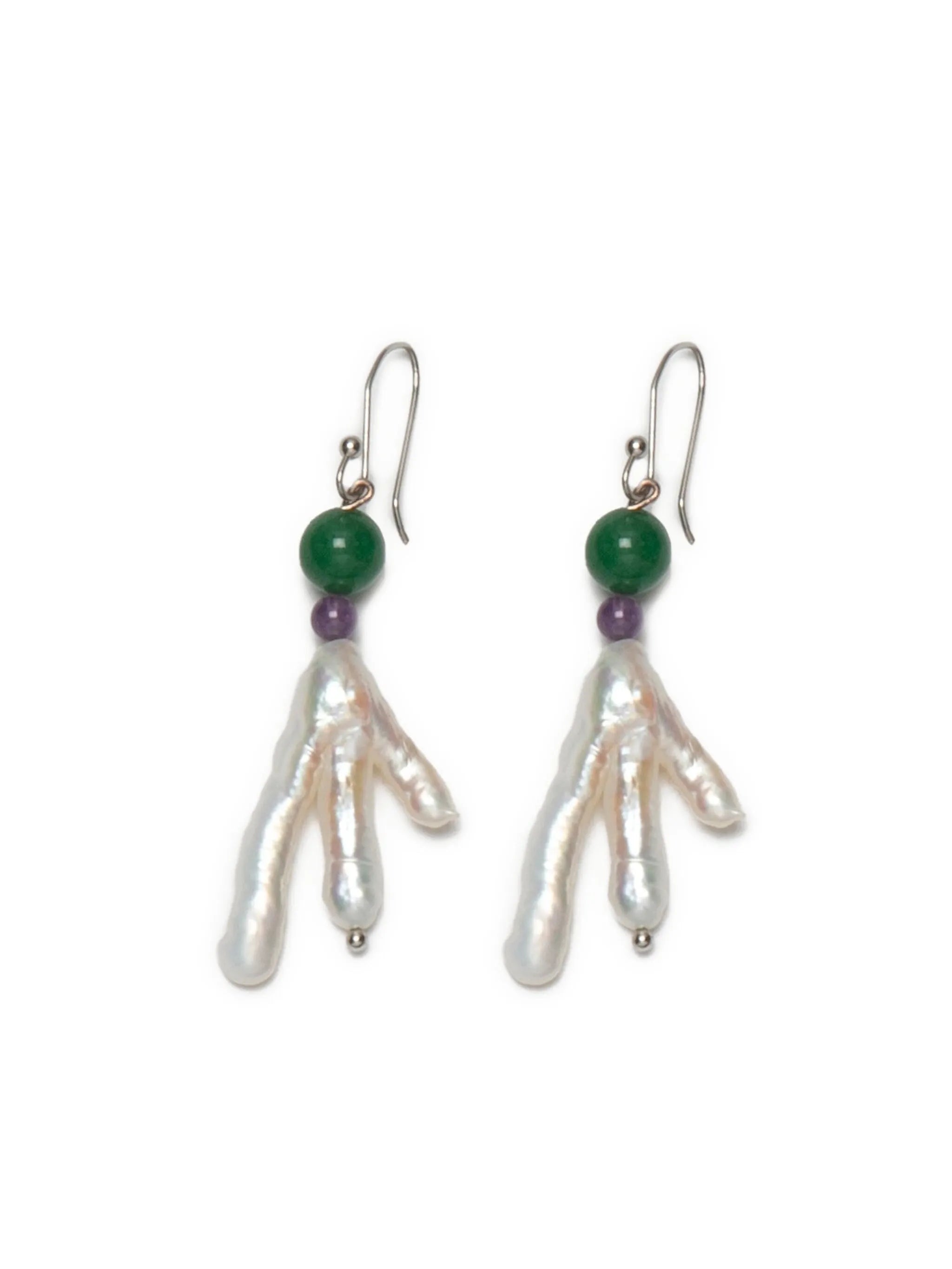 Host chicken-foot earrings