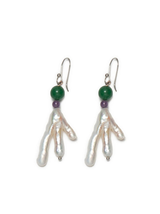 Host chicken-foot earrings