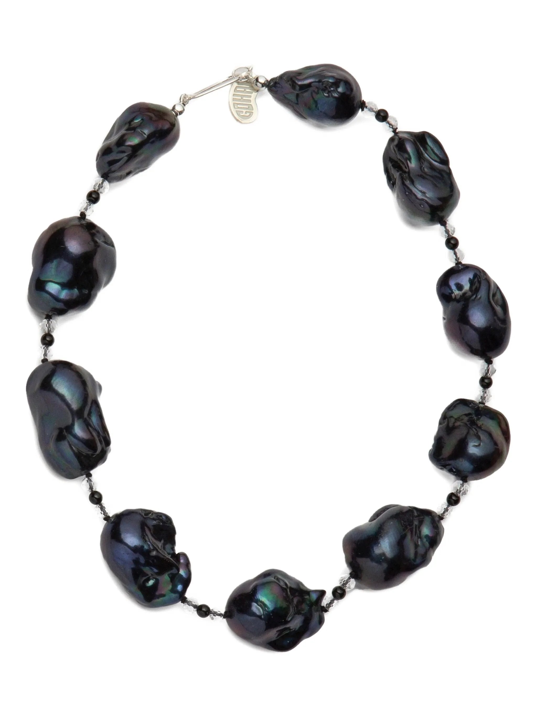 baroque-pearl necklace