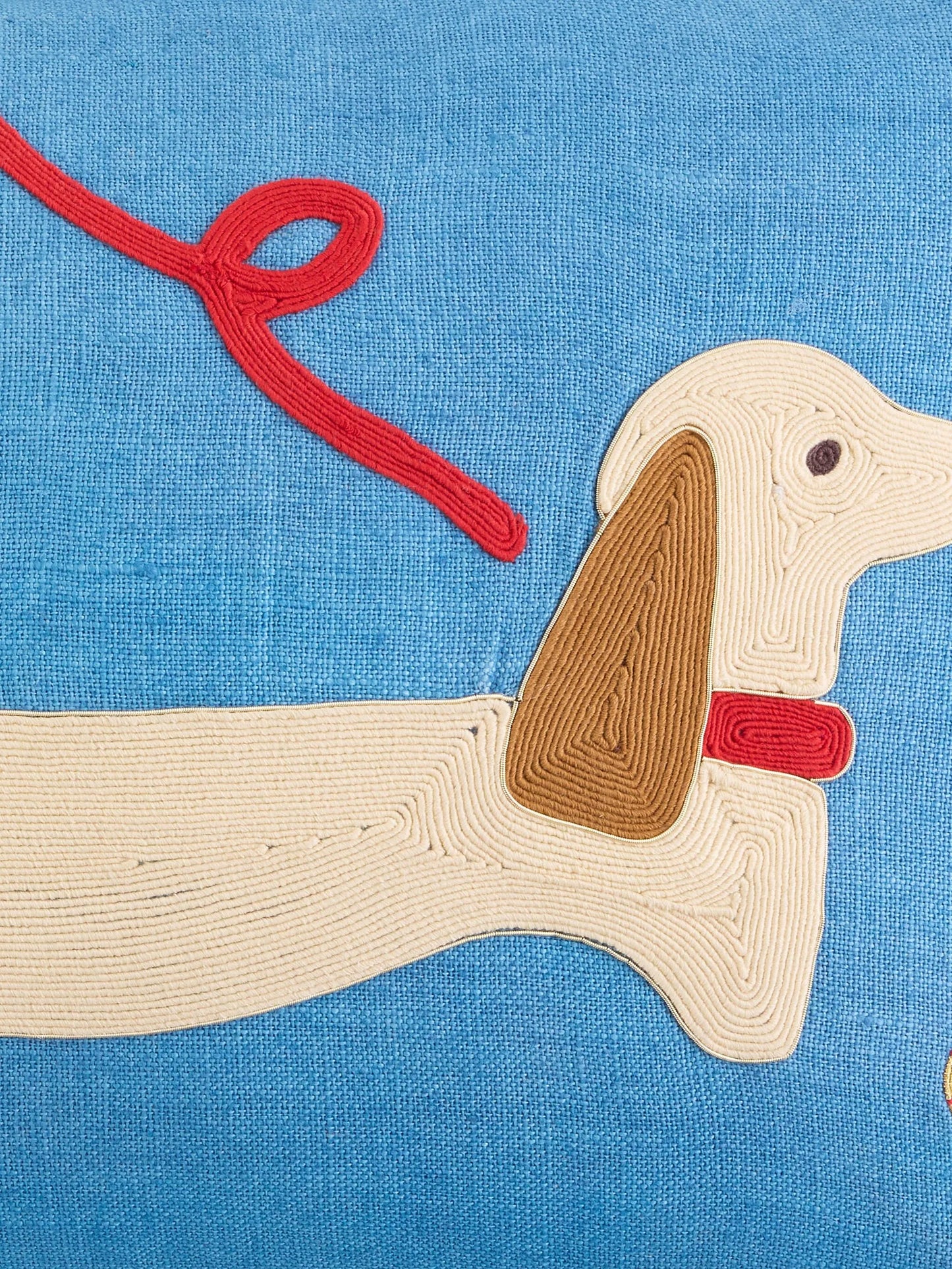 Ja Playa Dachshund cushion