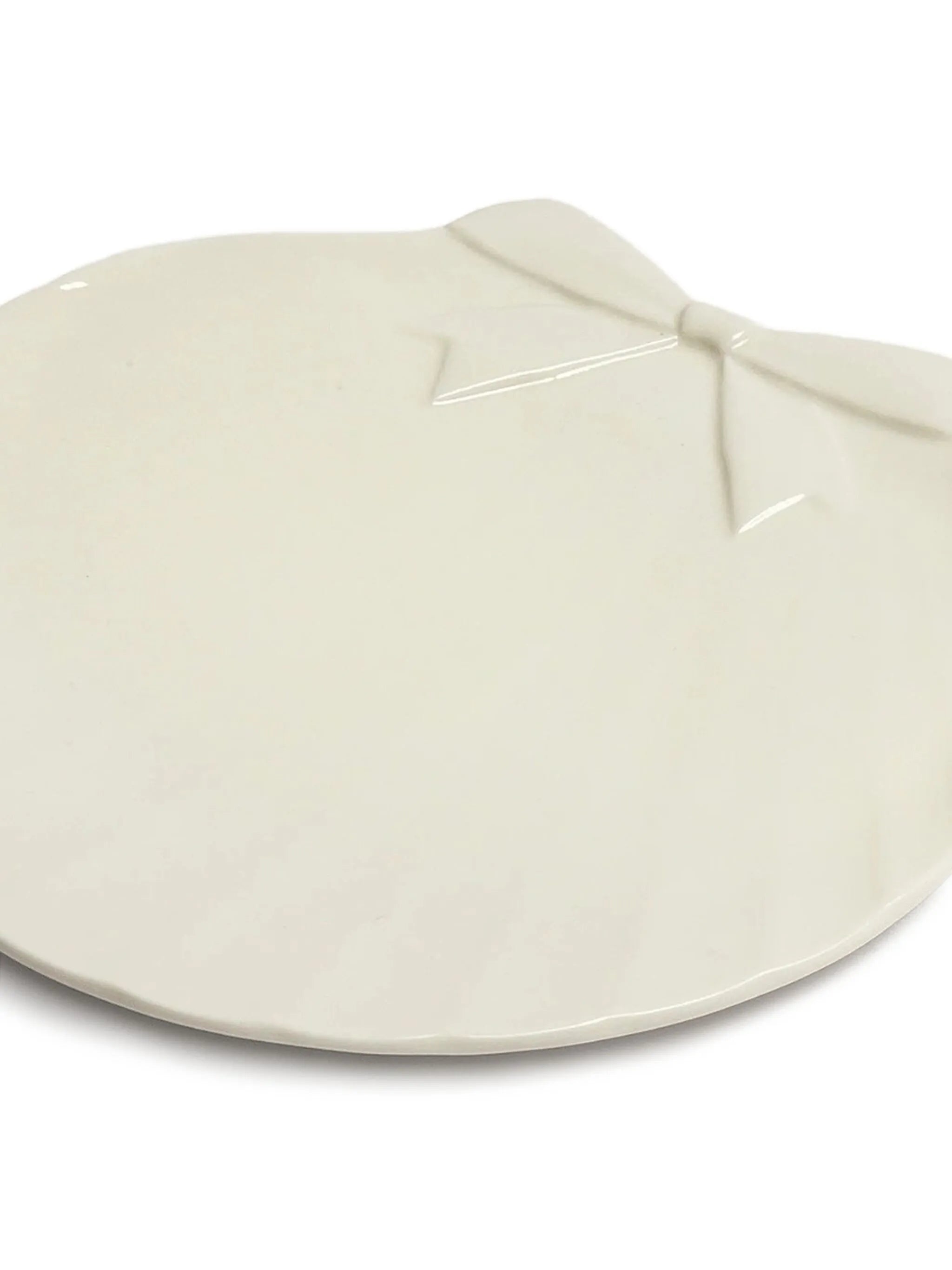 Sadaf bow dessert plate (20cm)