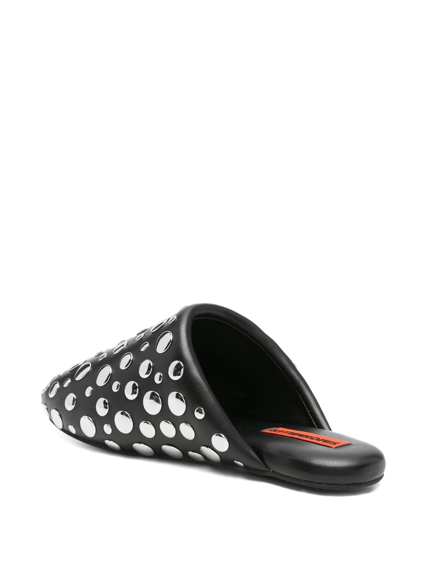 stud-embellished slippers