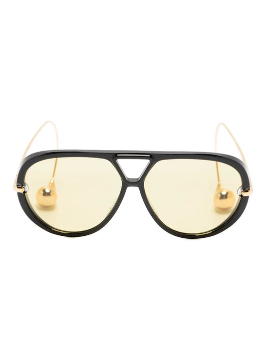 Drops pilot-frame sunglasses