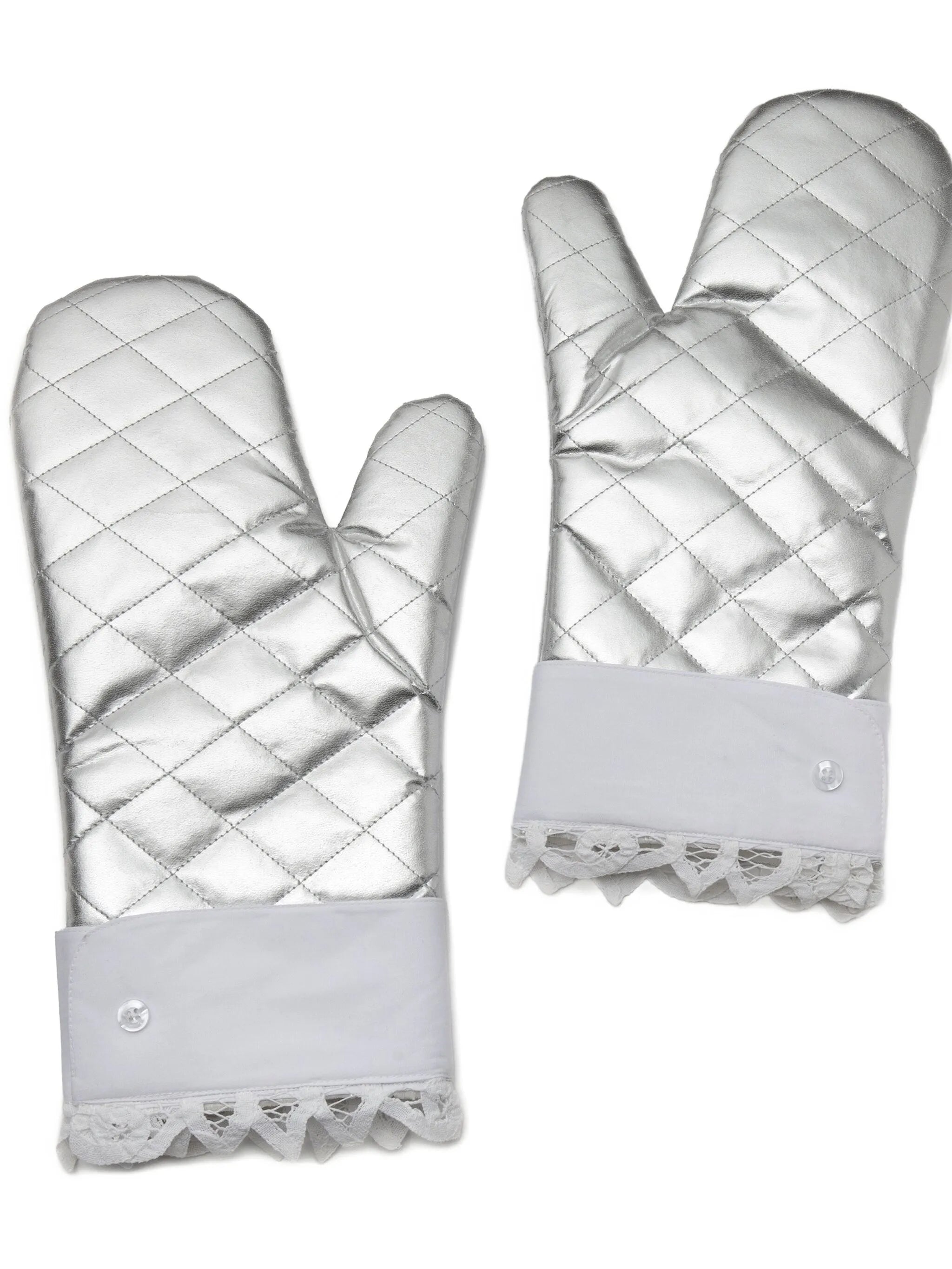 quilted cace oven gloves