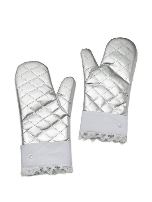 quilted cace oven gloves
