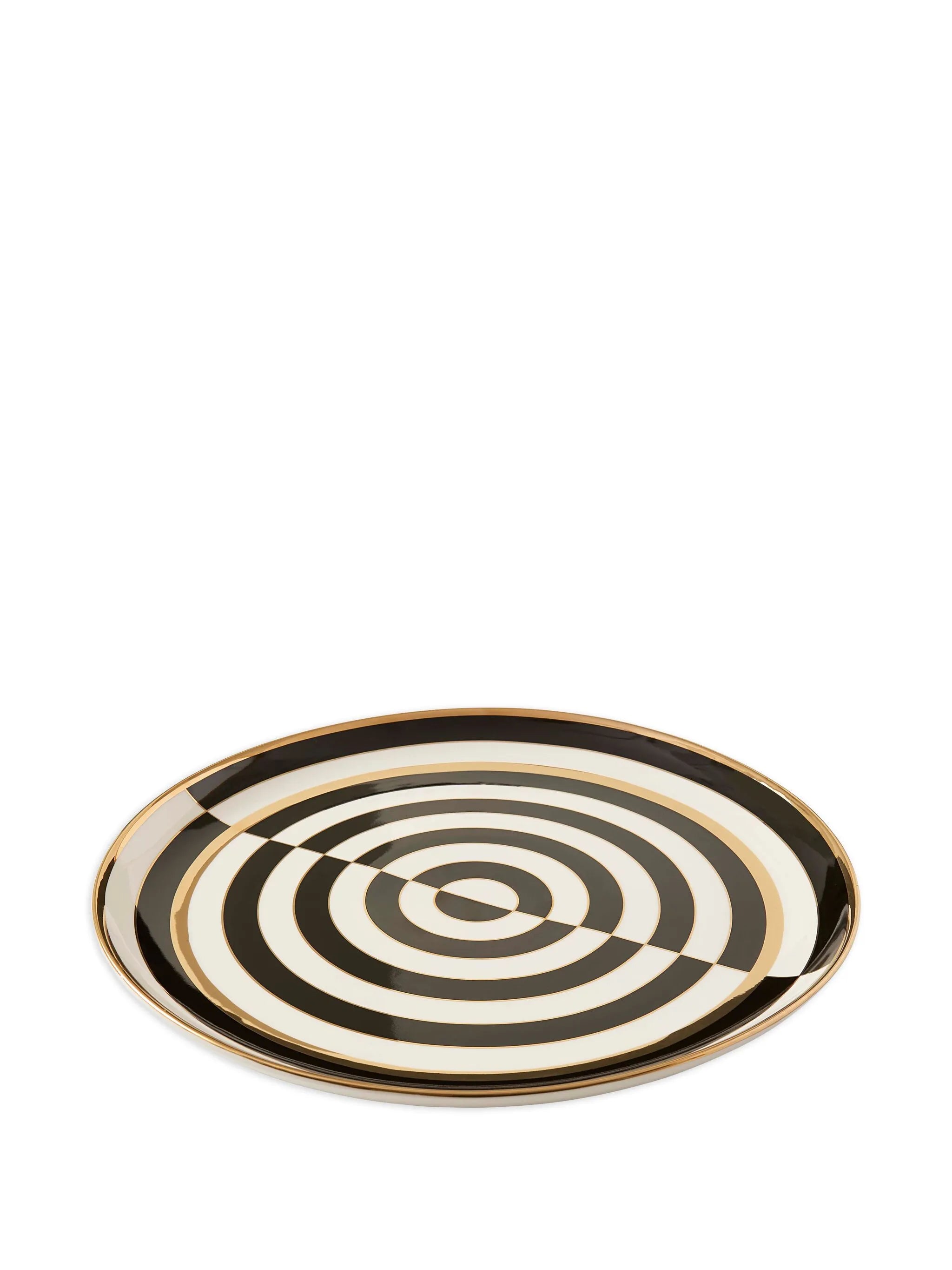 round-shape decorative tray