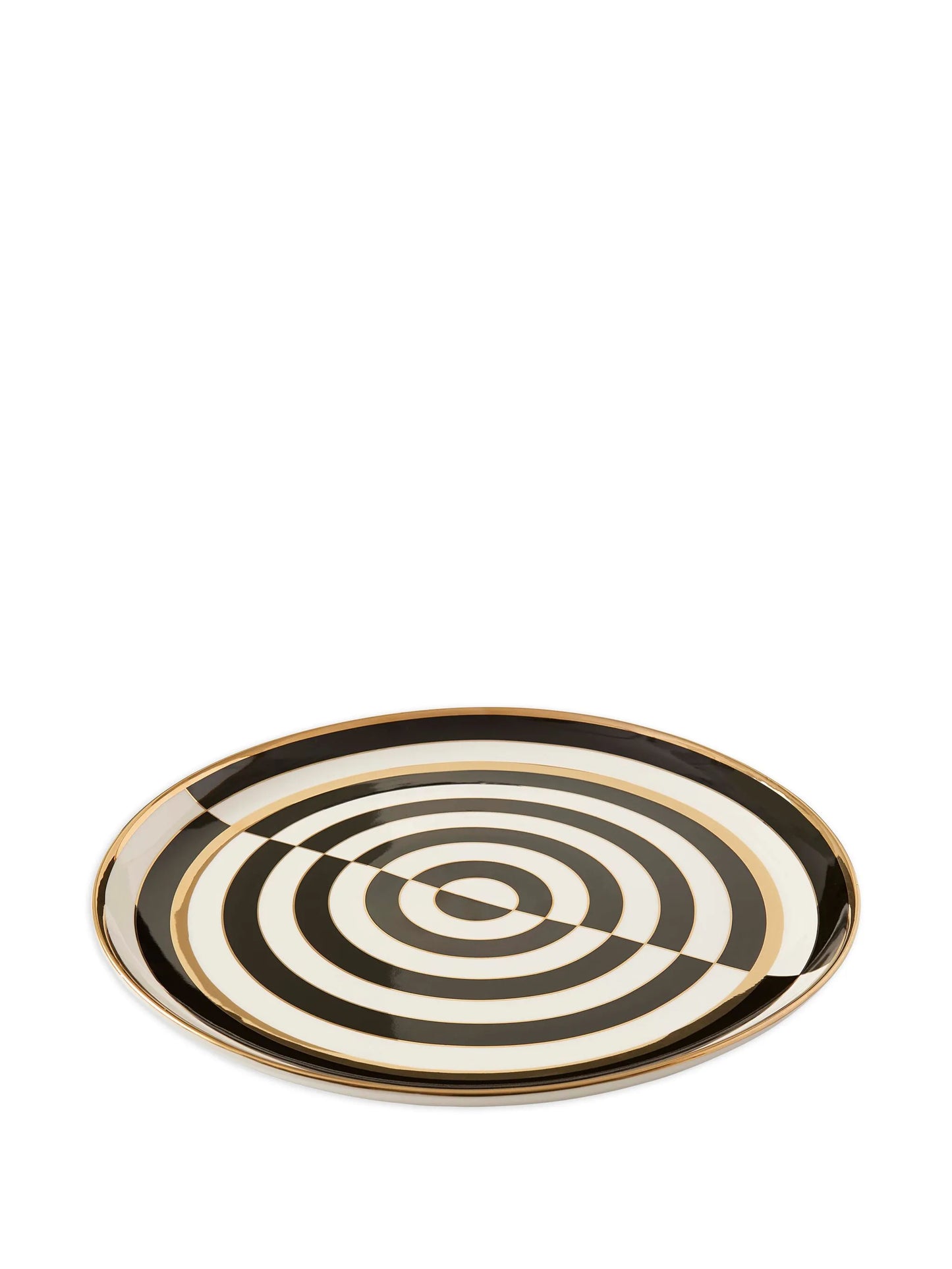 round-shape decorative tray