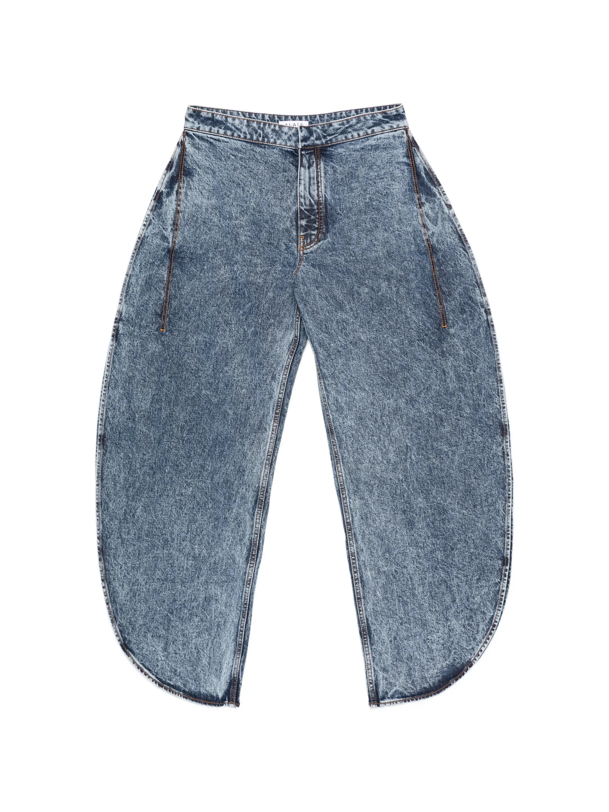 Petal denim jeans