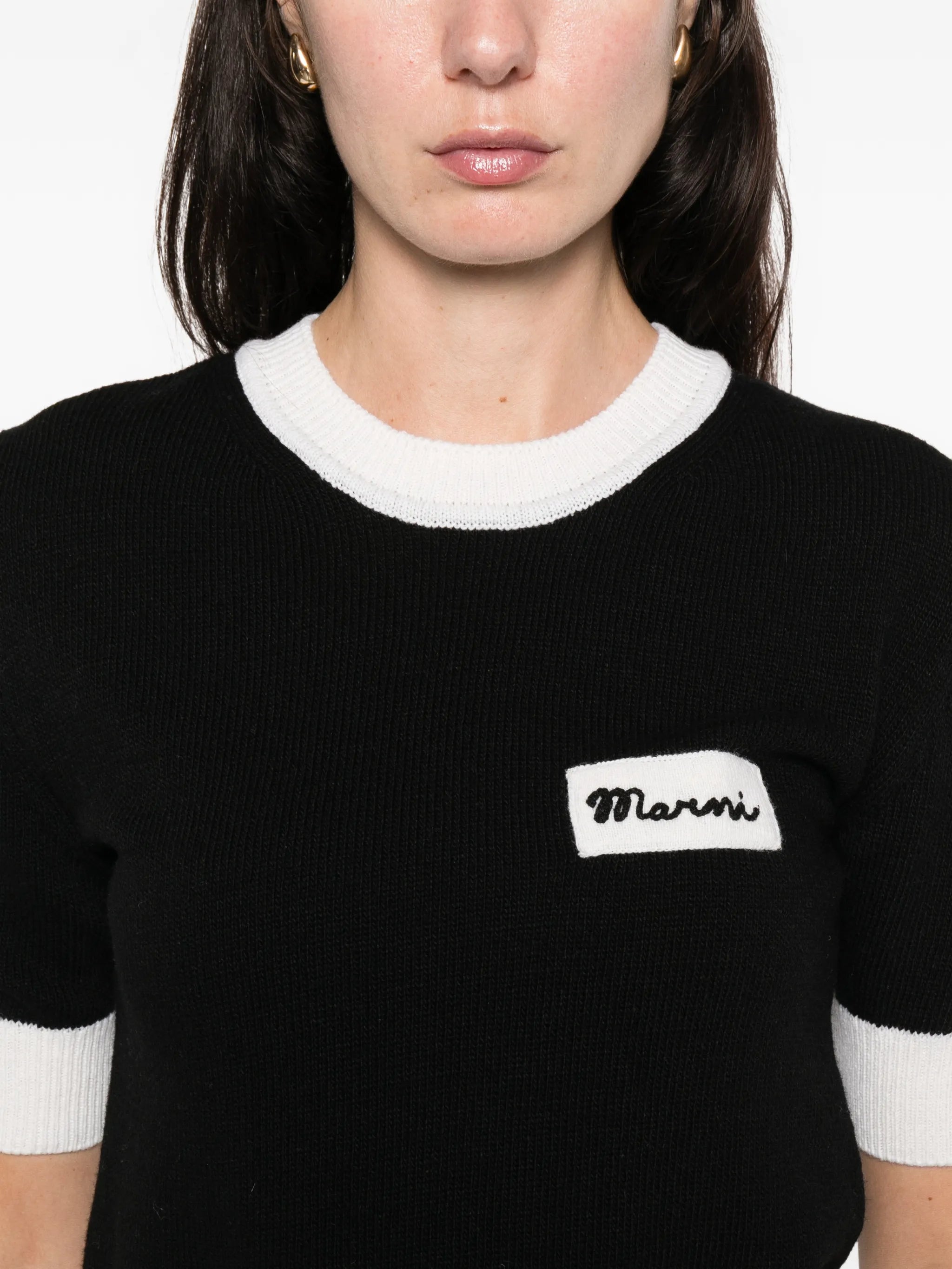 logo short-sleeve top