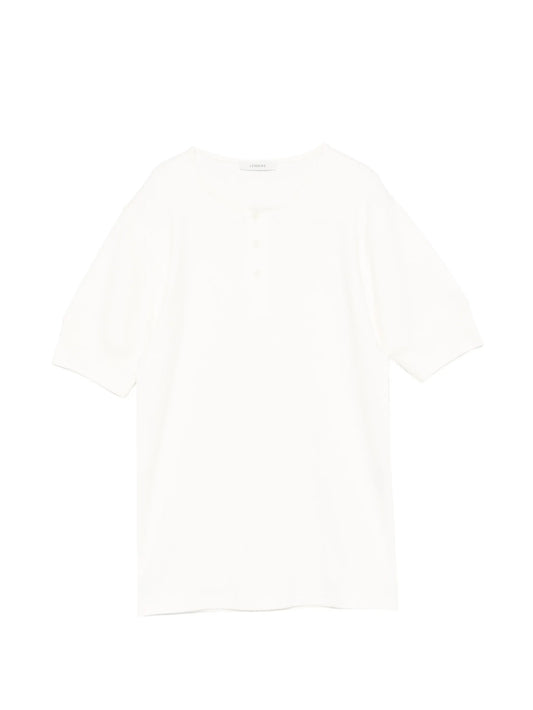 Henley ribbed top
