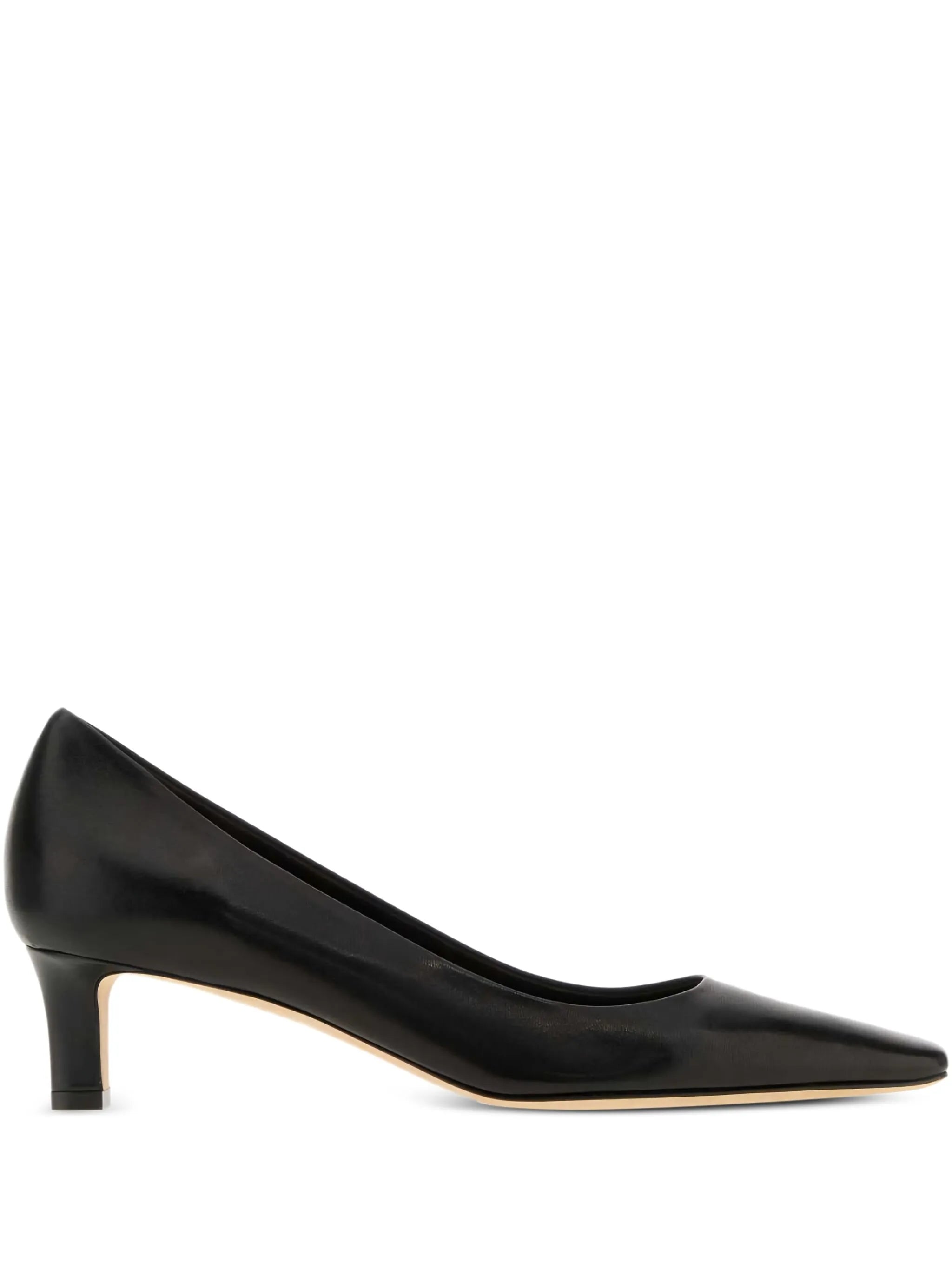 45mm Carla leather pumps