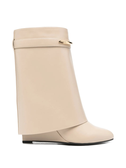 shark pinch heel ankle boots