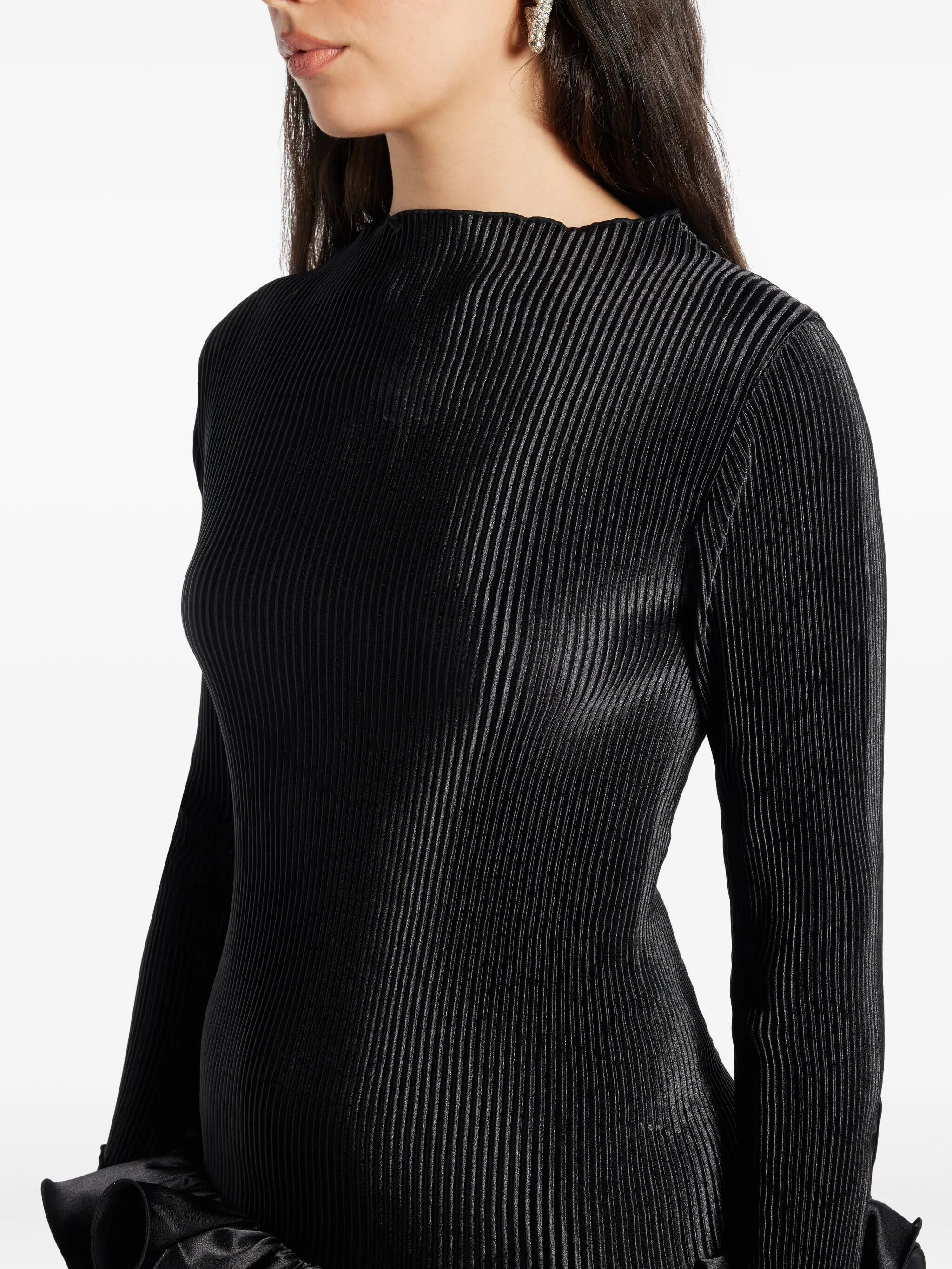 Park Avenue ruffled mini dress