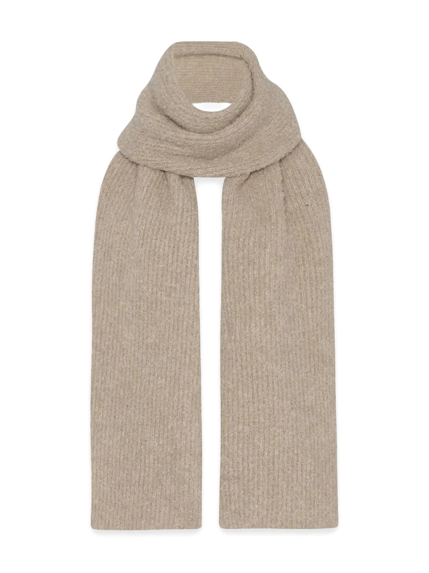 Luthgard ribbed cashmere scarf