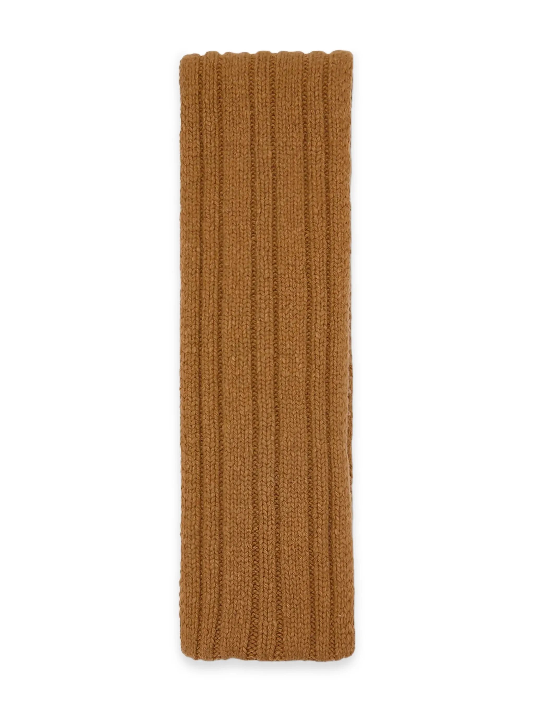Amos ribbed wool scarf