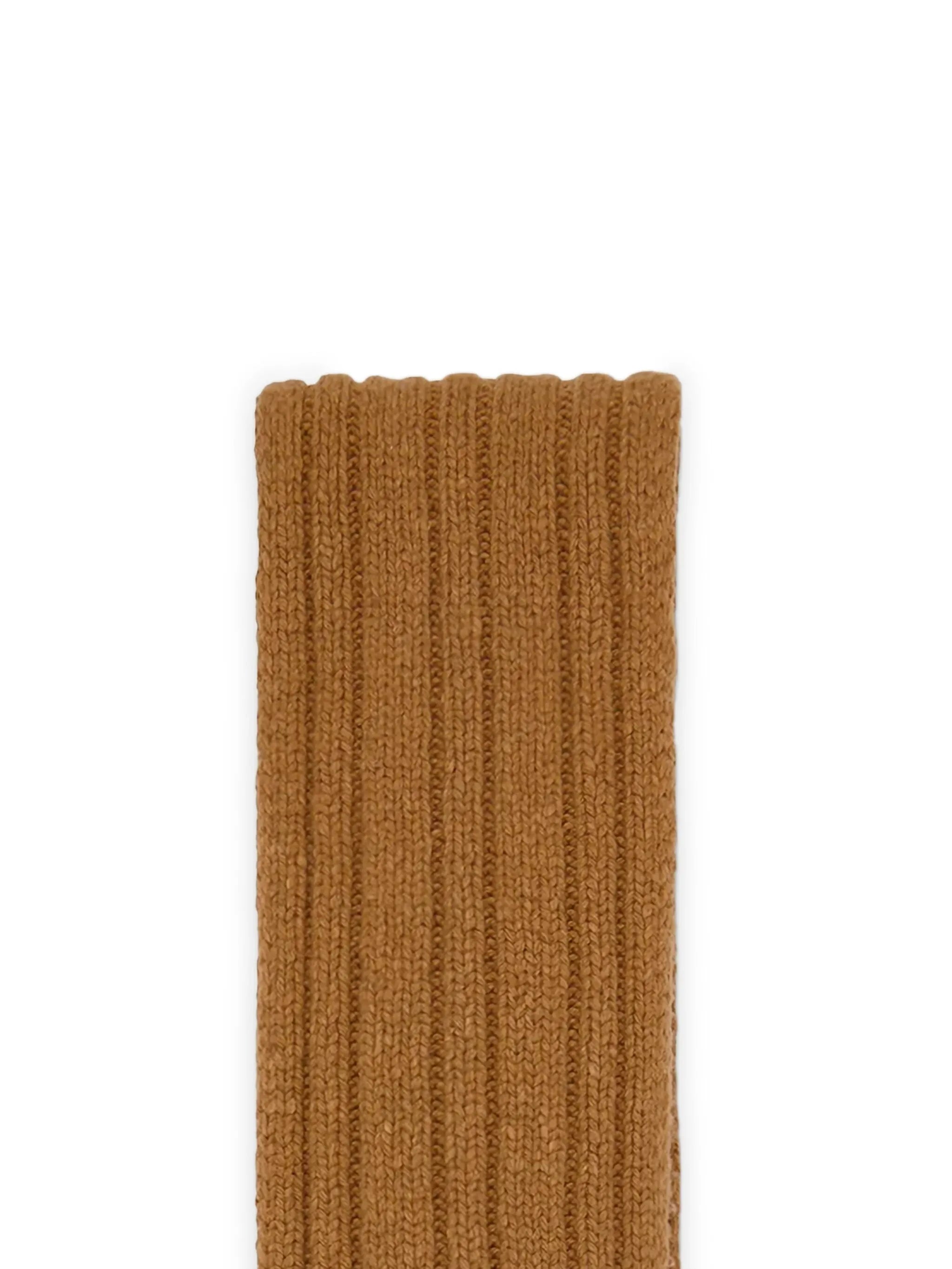 Amos ribbed wool scarf