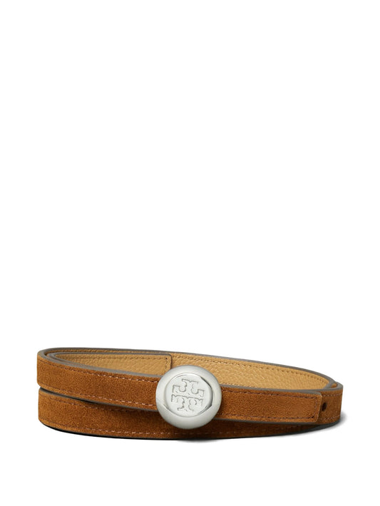 Romy reversible suede belt