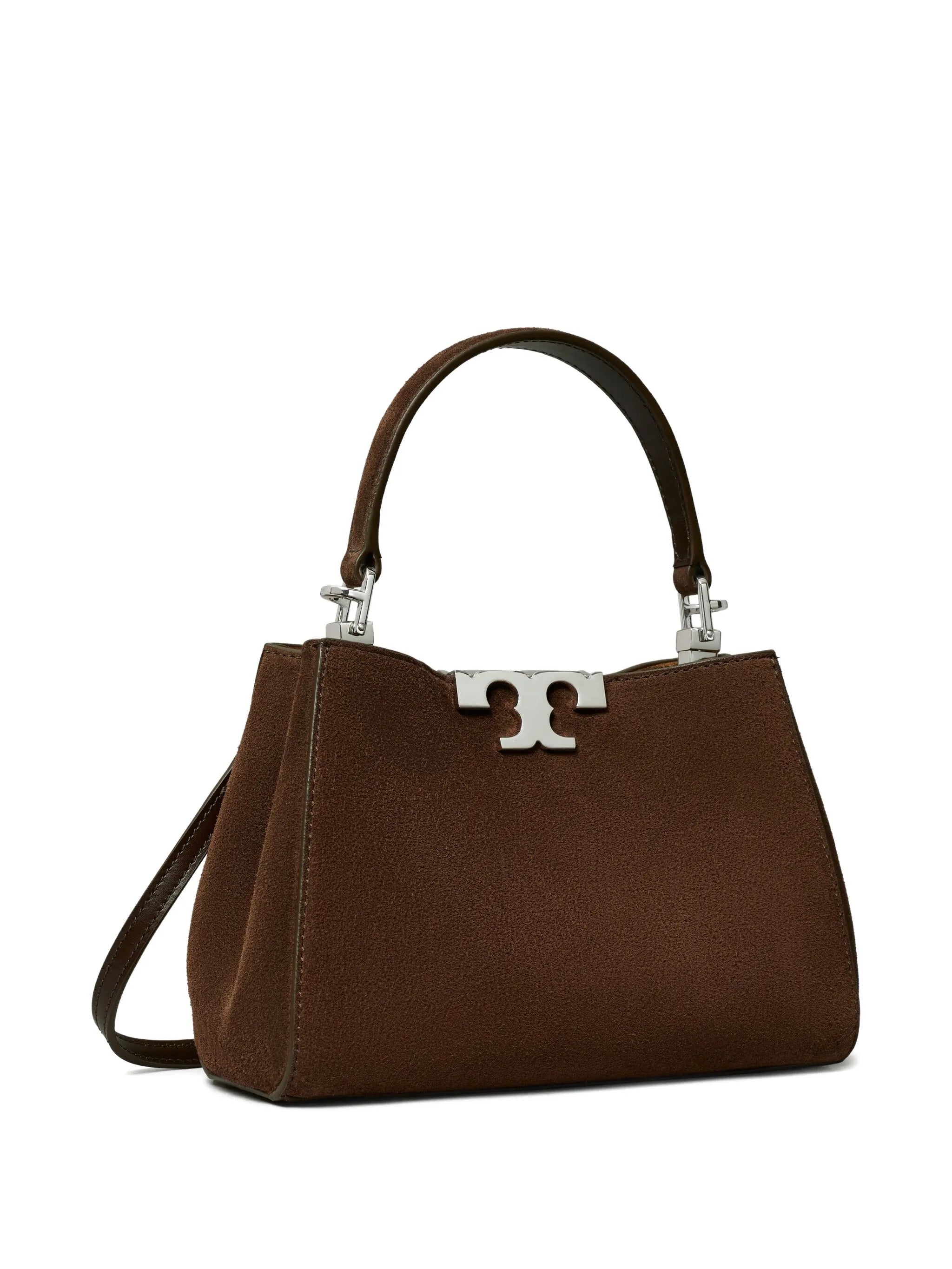 mini Eleanor suede satchel bag